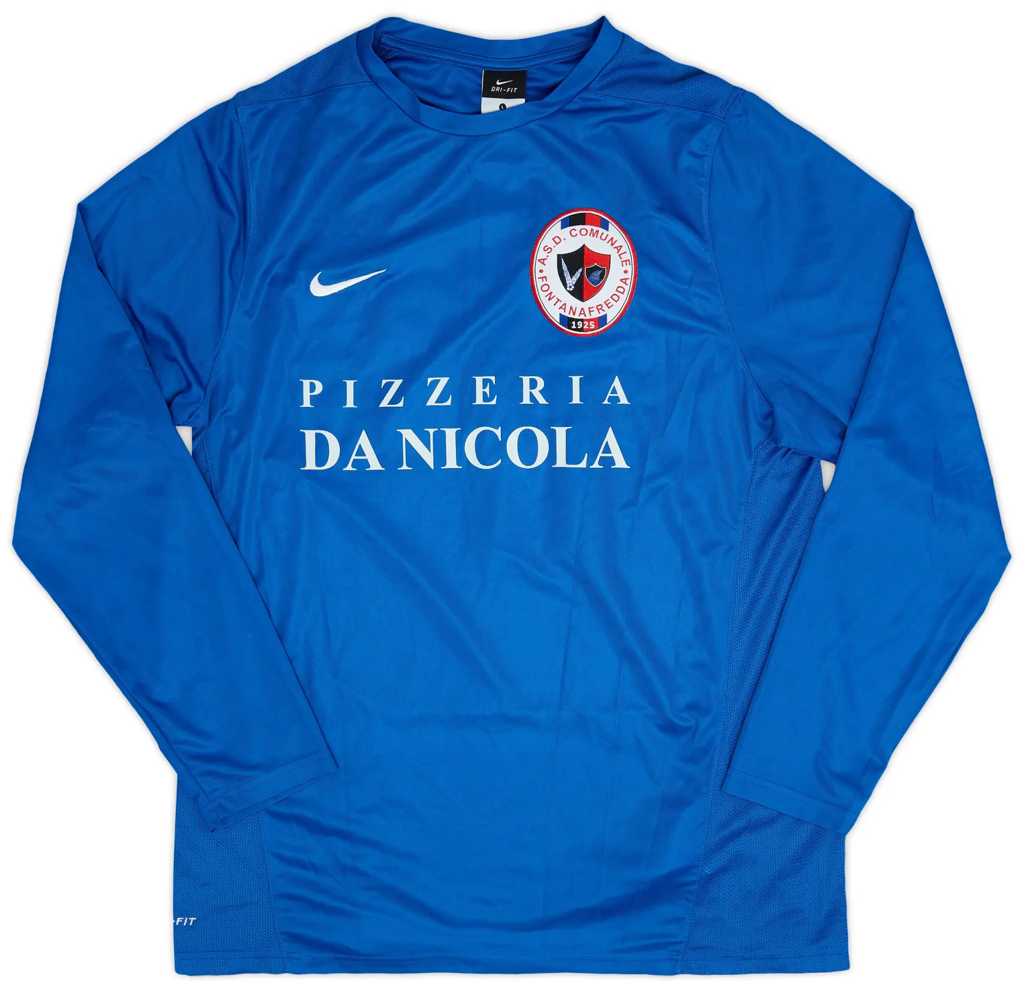 Nike 2011-12 ASD Comunale Fontanafredda Away L/S Shirt #16 - 8/10 - (L)