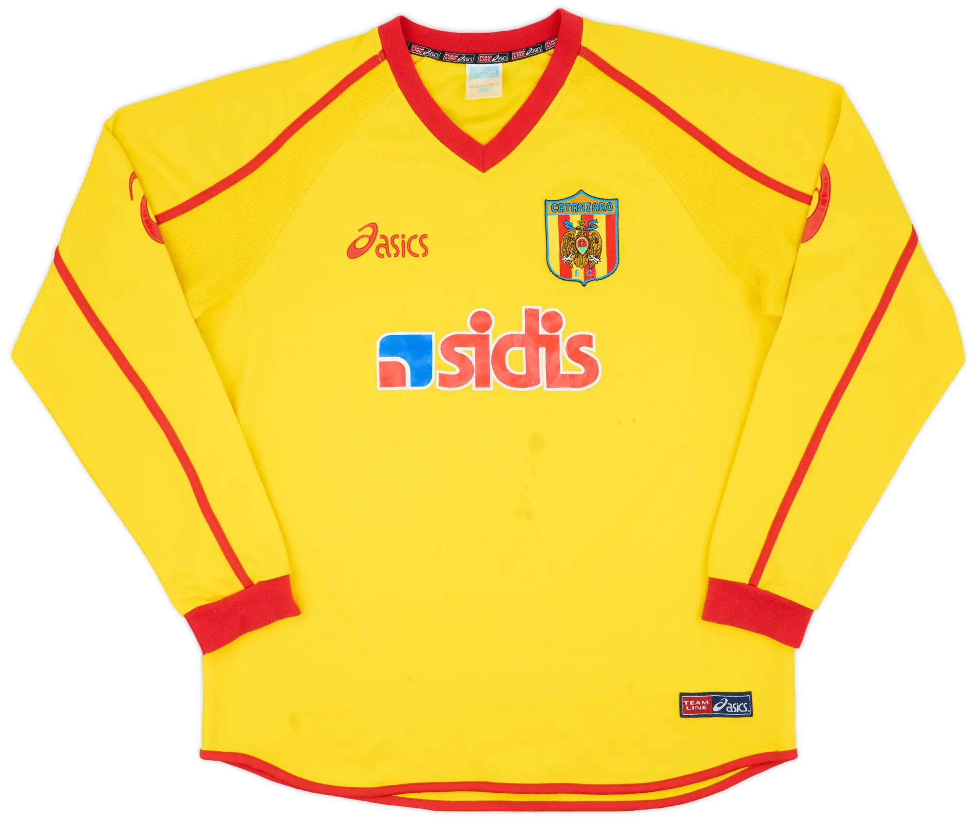 Asics 2007-08 Catanzaro Away L/S Shirt - 5/10 - (XL)