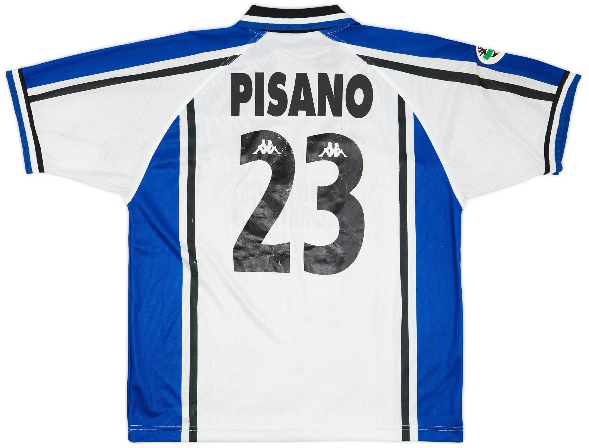 Kappa 1998-99 Cosenza Match Issue Away Shirt Pisano #23