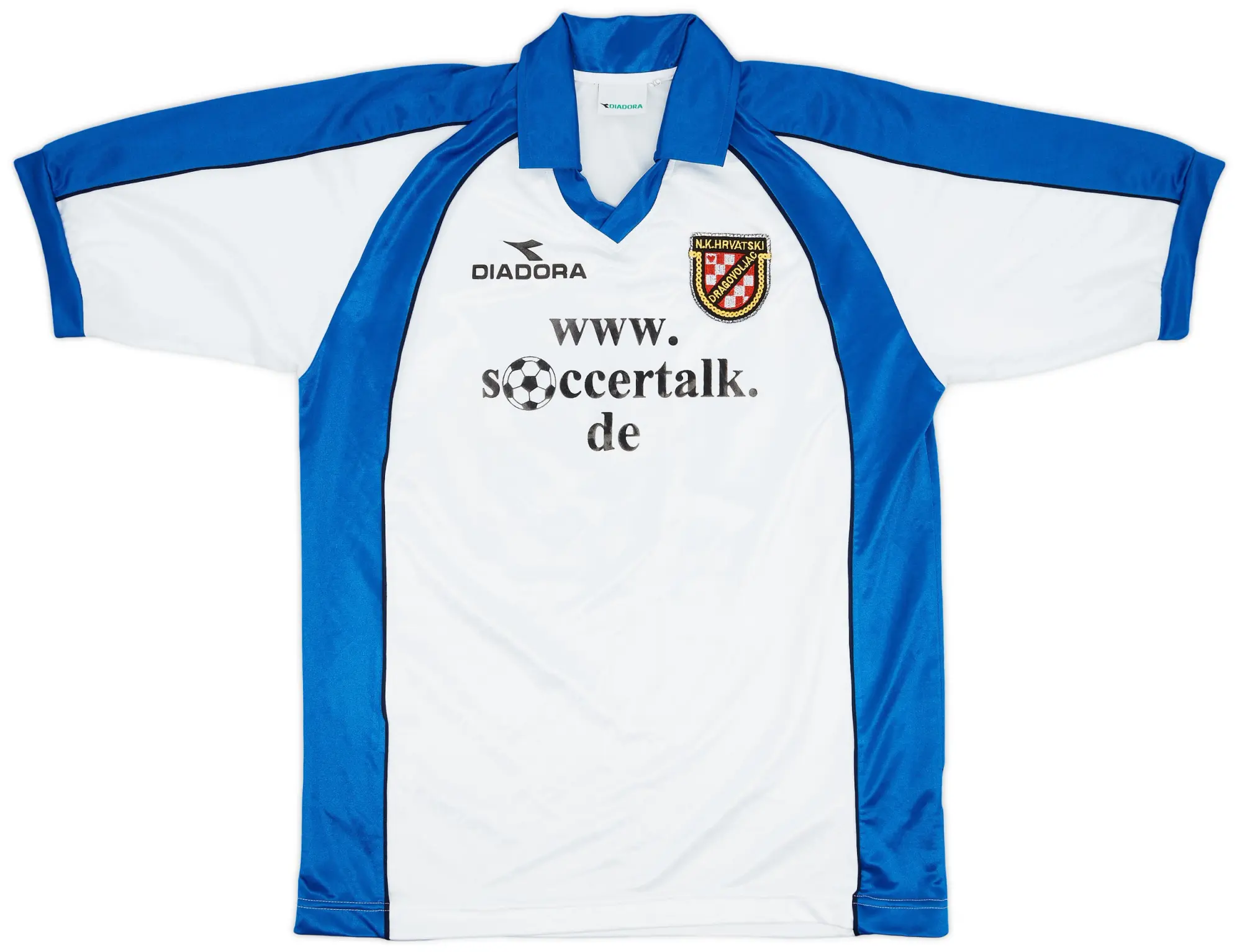 Diadora 1990s Hrvatski Dragovoljac Away Shirt #16 - 7/10 - (XL)