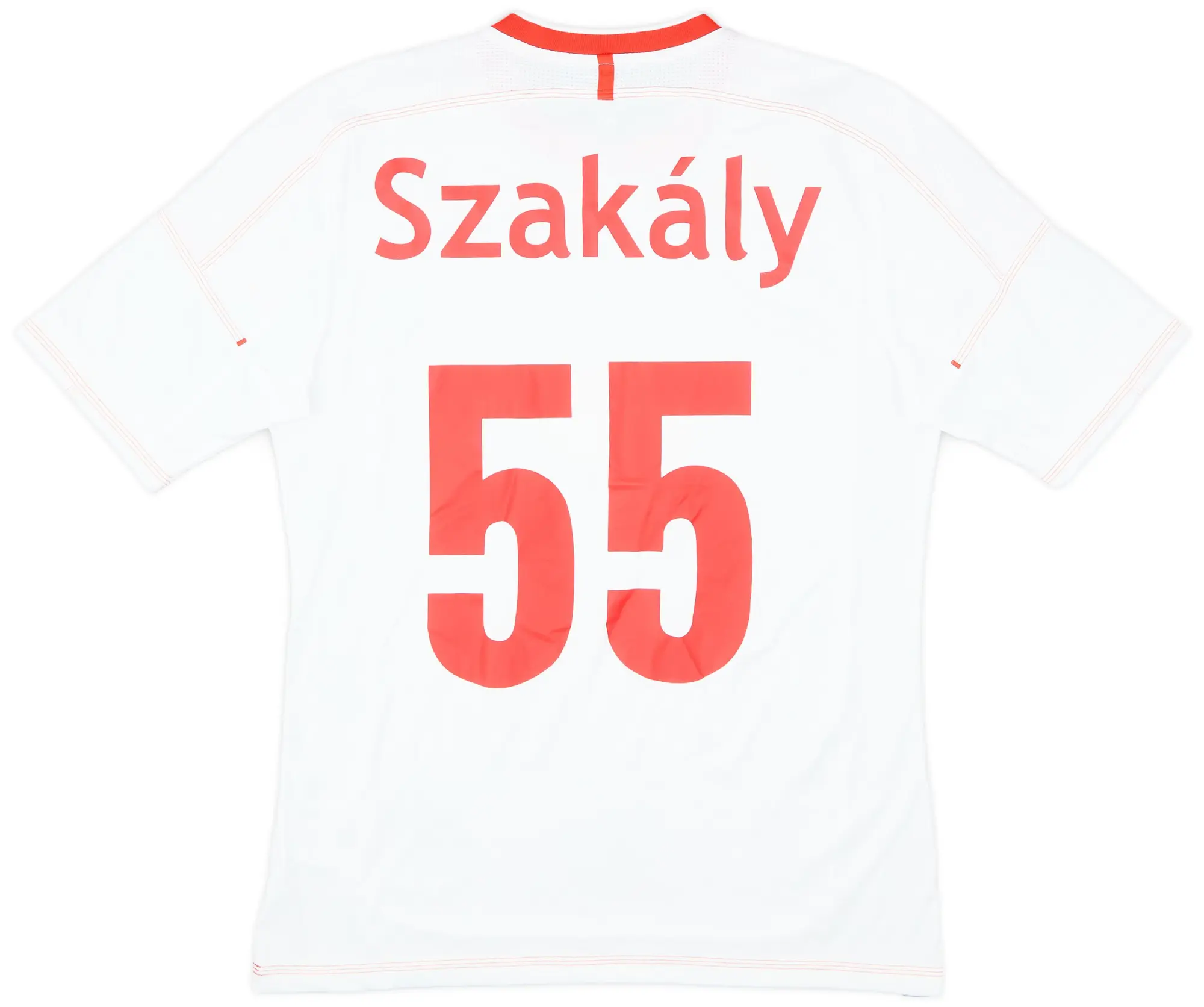 adidas 2011-13 Debrecen VSC Away Shirt Szakaly #55 - 9/10 - (M)