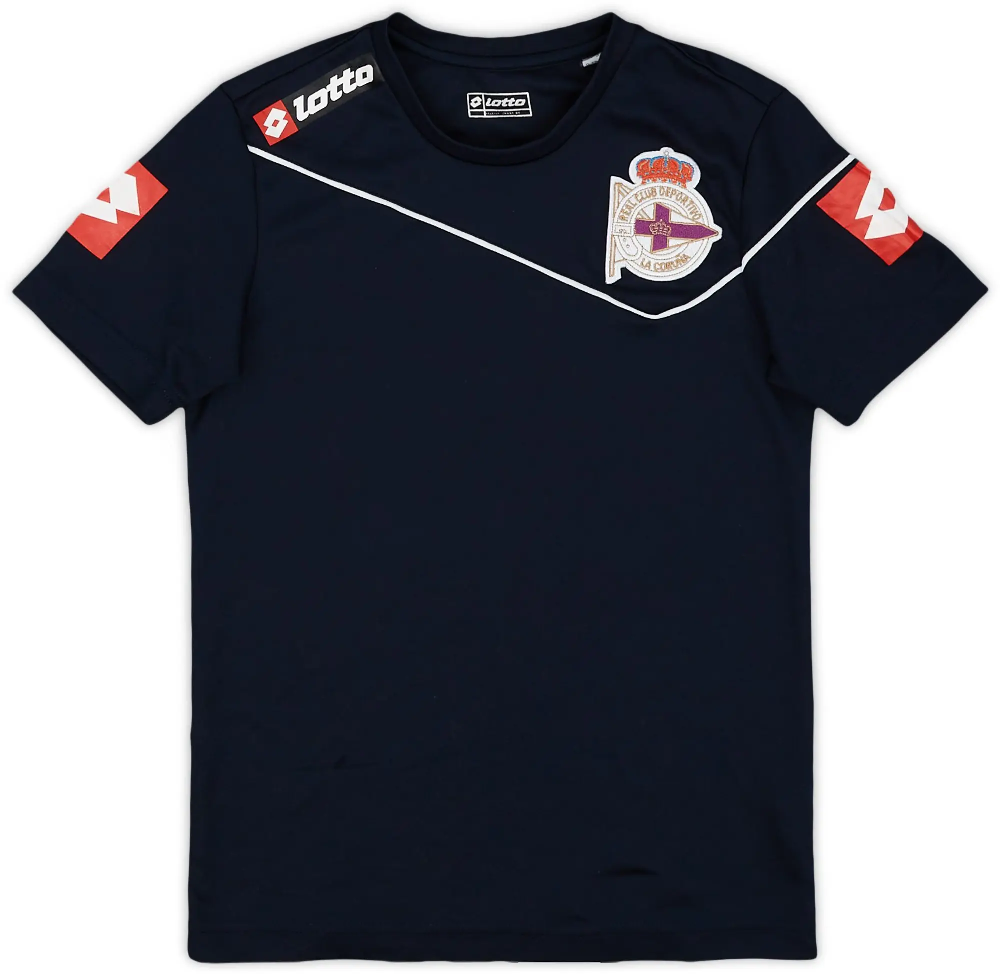2012-13 Deportivo Lotto Training Shirt - 7/10 - (S.Boys)