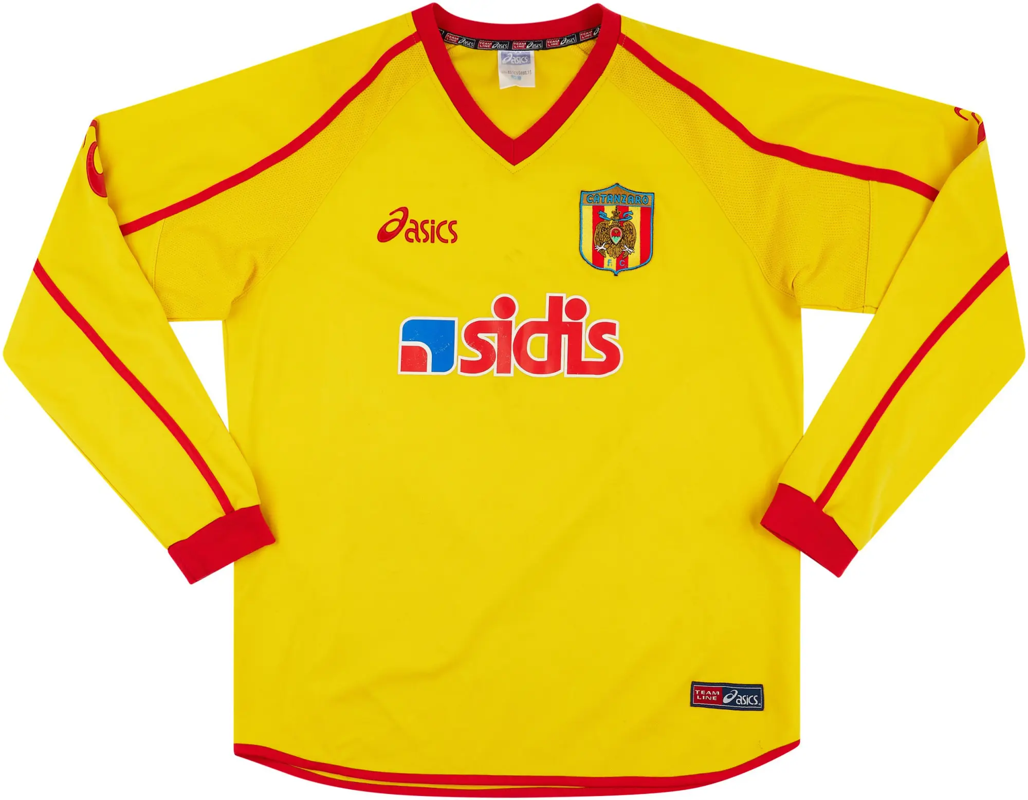 Asics 2007-08 Catanzaro Away L/S Shirt - 6/10 - (XL)