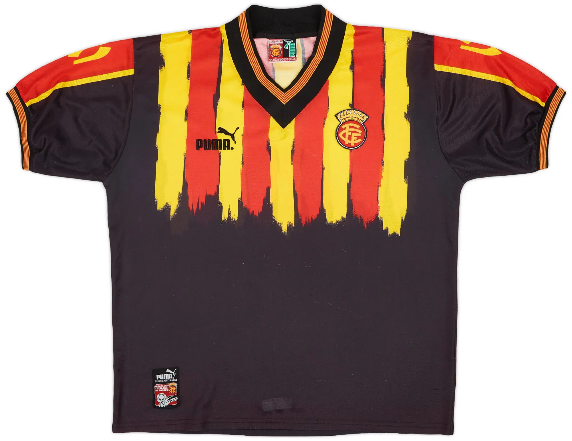 Puma 1995-96 Catalunya Away Shirt - 9/10 - (L)