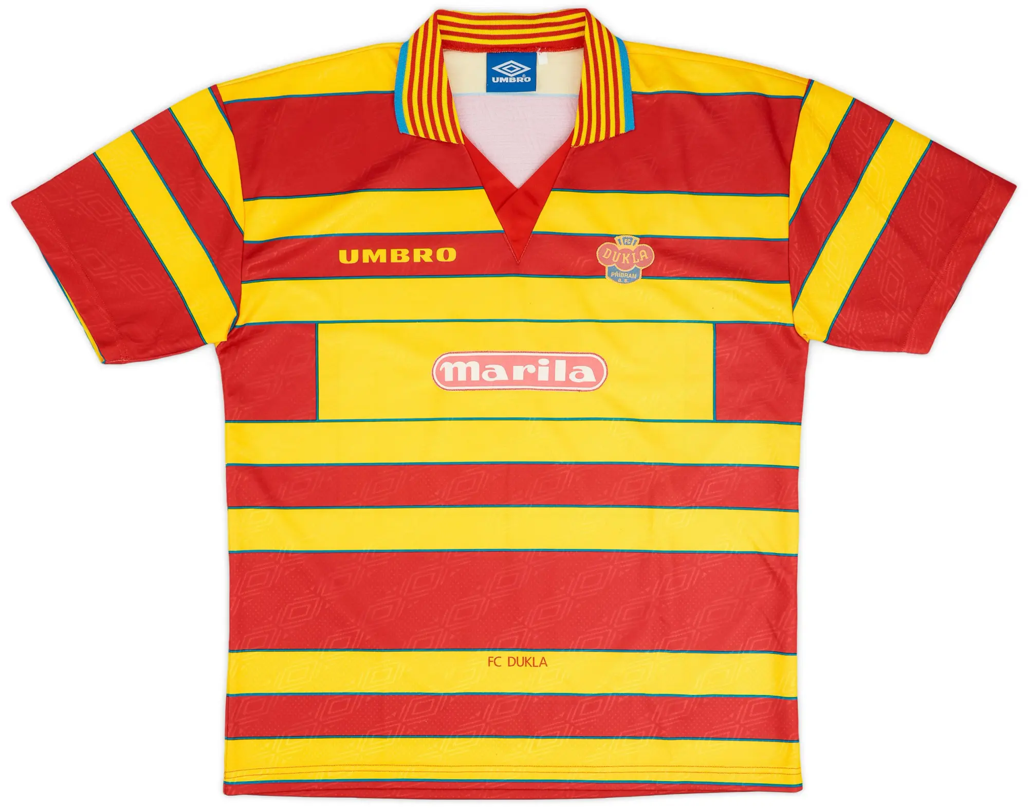 Umbro 1998-99 Dukla Pribram Home Shirt - 9/10 - (XL)