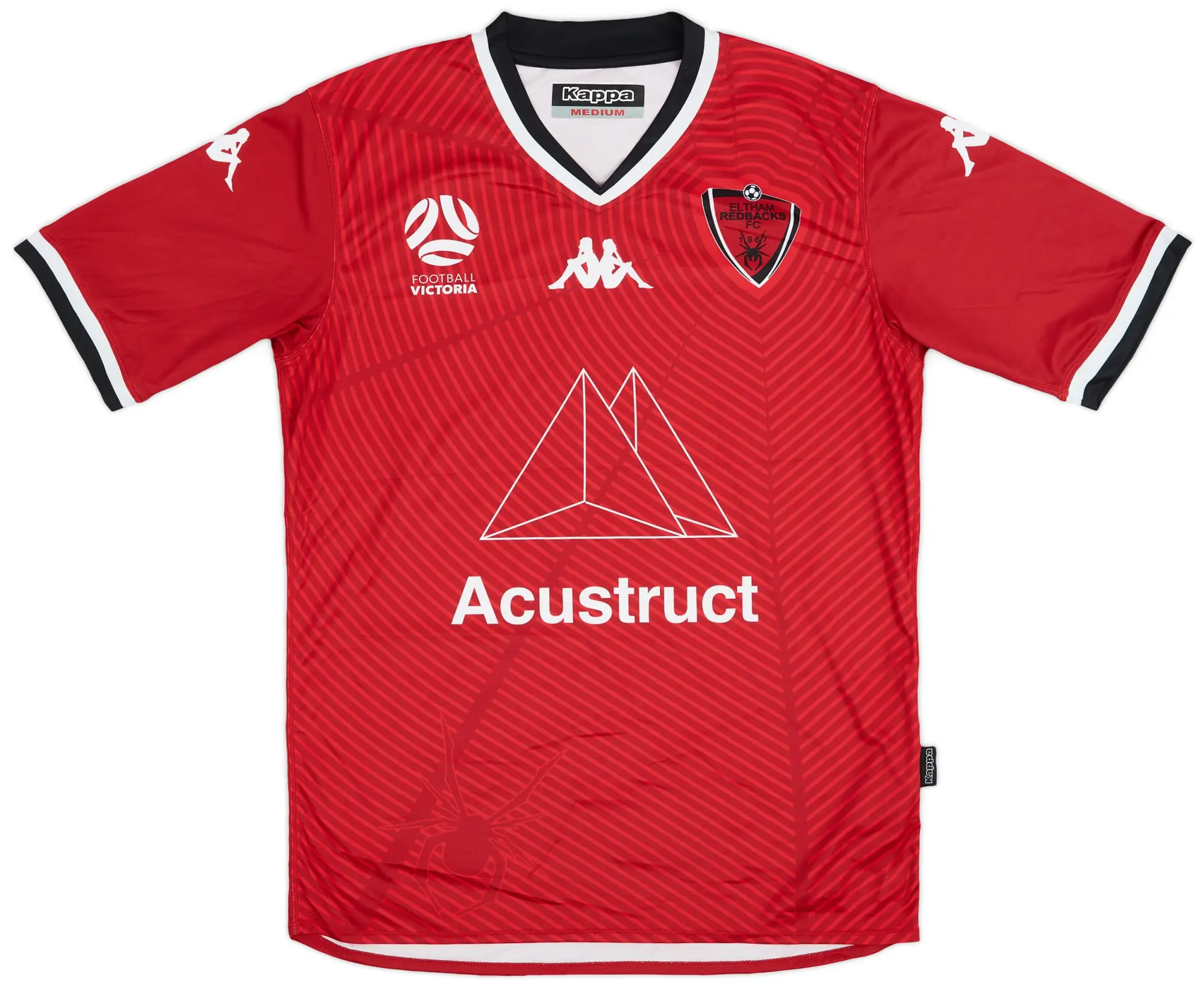 Kappa 2022 Eltham Redbacks Home Shirt #12 - 10/10 - (M)