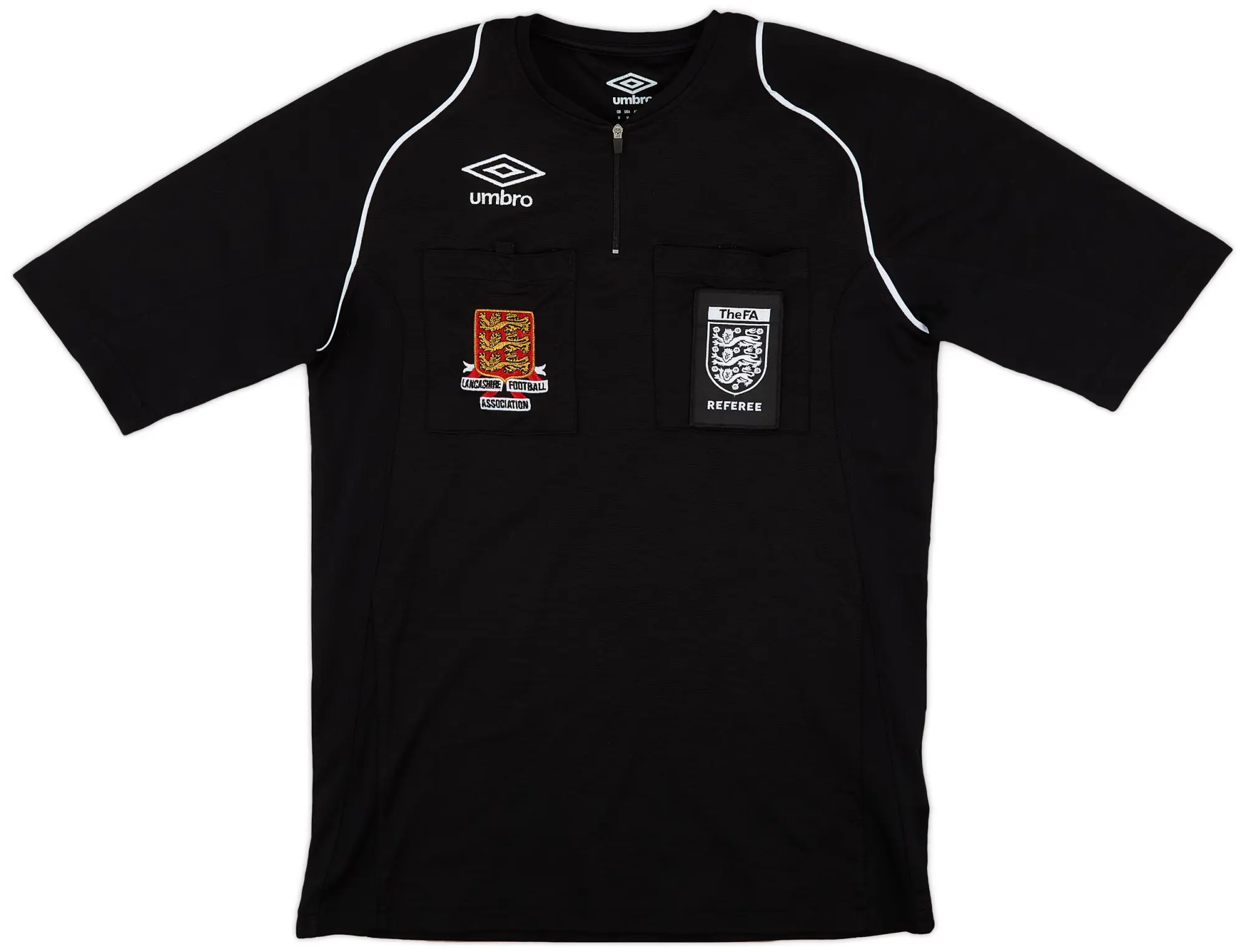 2010s Lancashire FA Umbro Referee Shirt - 8/10 - (M)