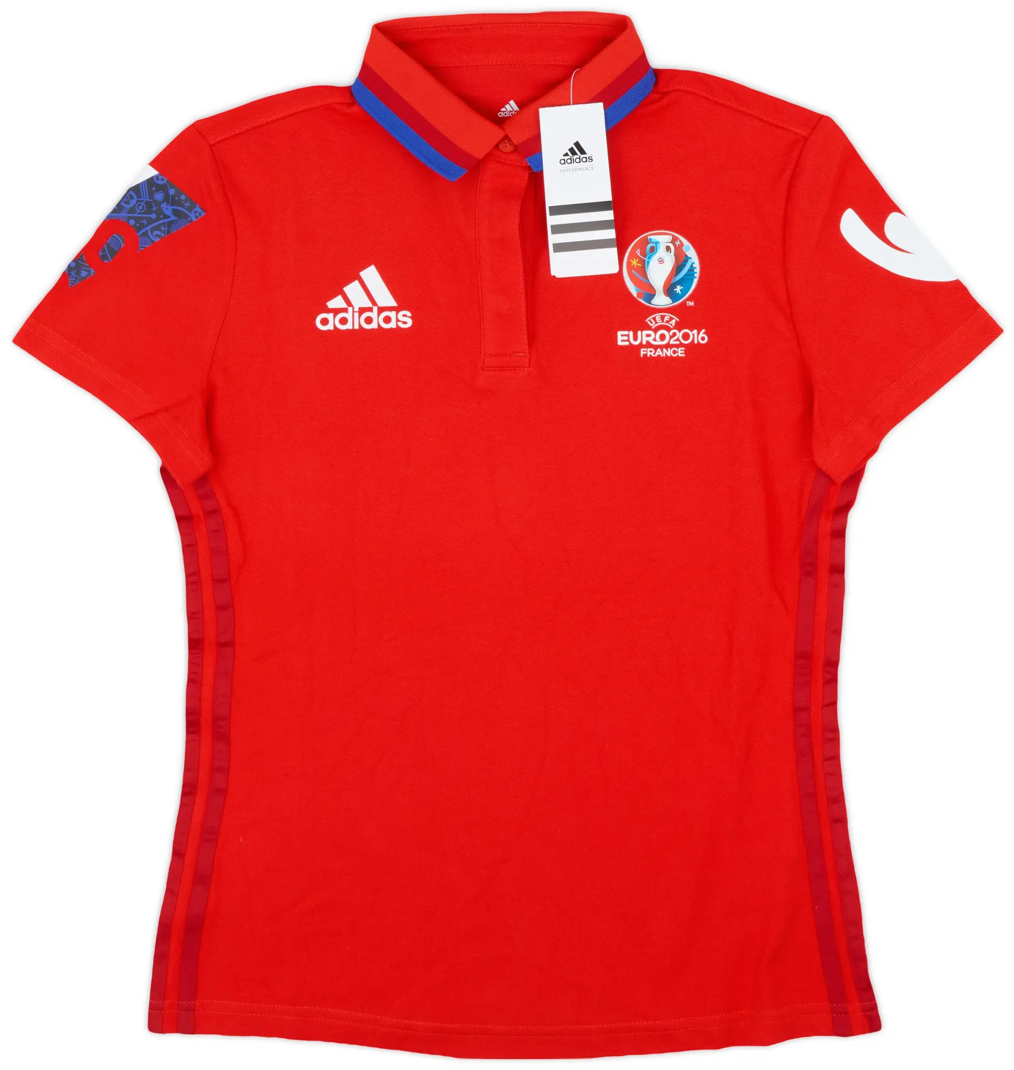 2016 adidas UEFA Euro 2016 Polo Shirt (Women's S)