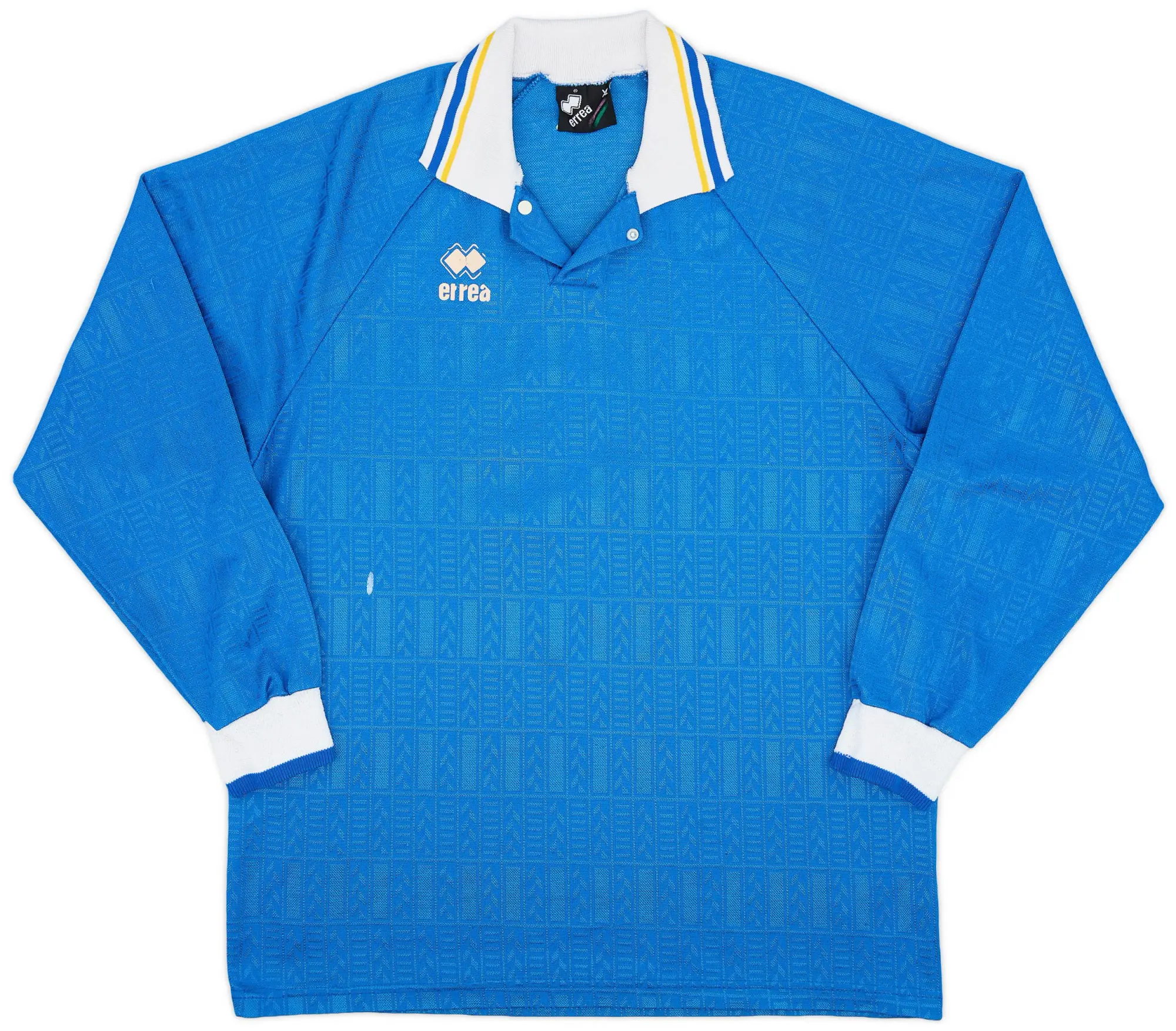 1990s Errea Template L/S Shirt #8 - 5/10 - (XL)