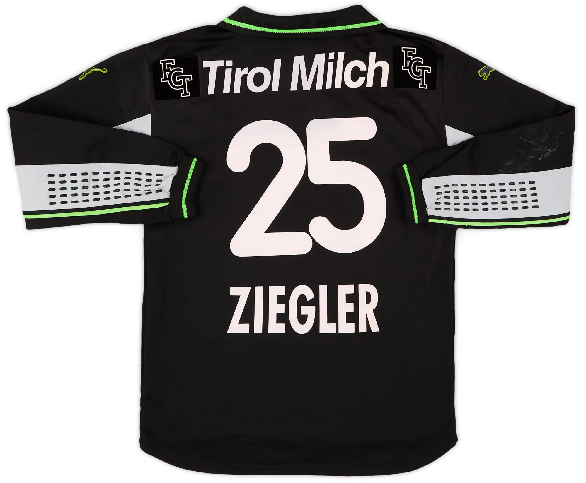 Puma 1990s Tirol Innsbruck GK Shirt Ziegler #25 - 6/10 - (XS)