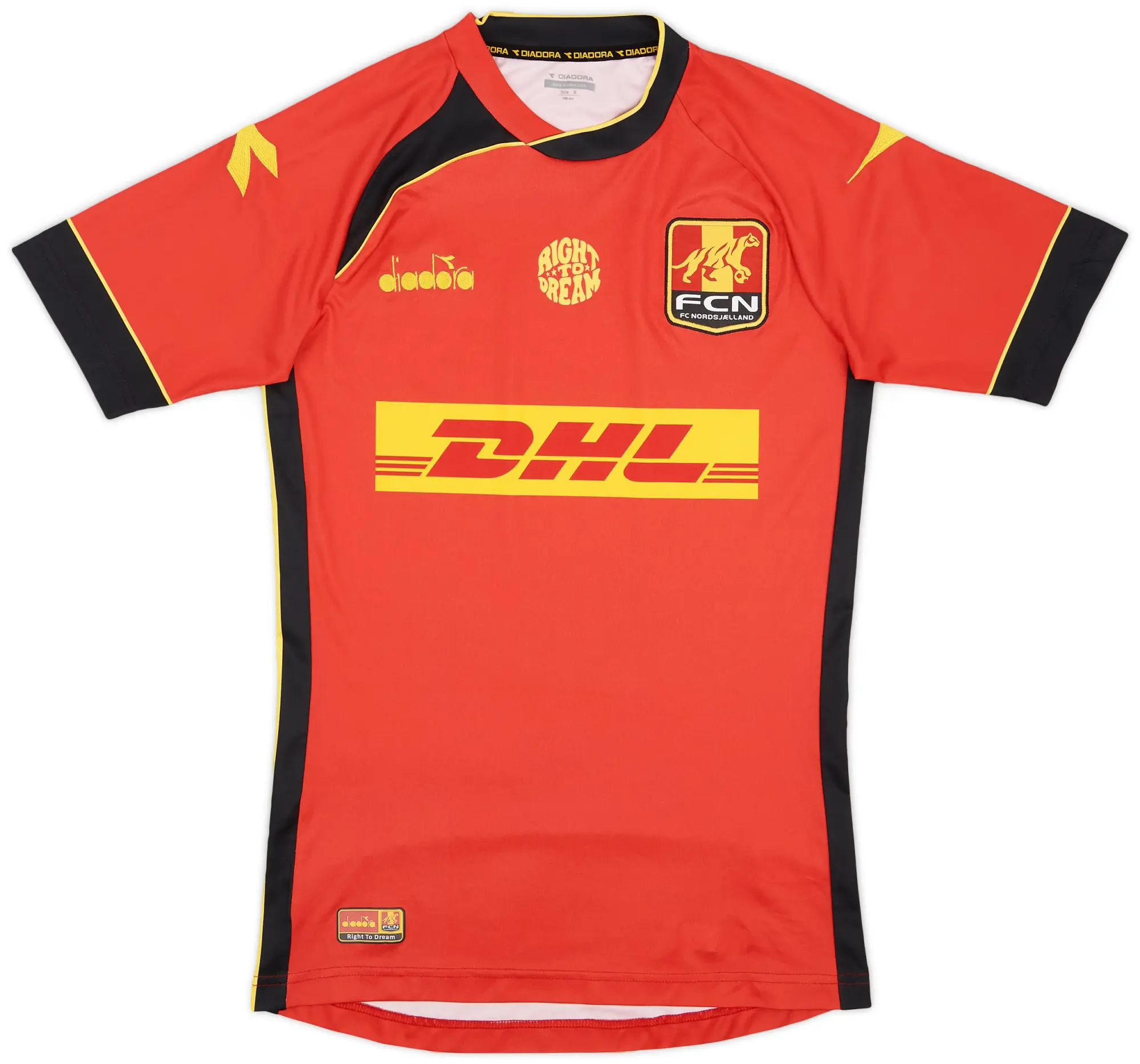 Diadora 2018-19 FC Nordsjaelland Home Shirt - 9/10 - (S)