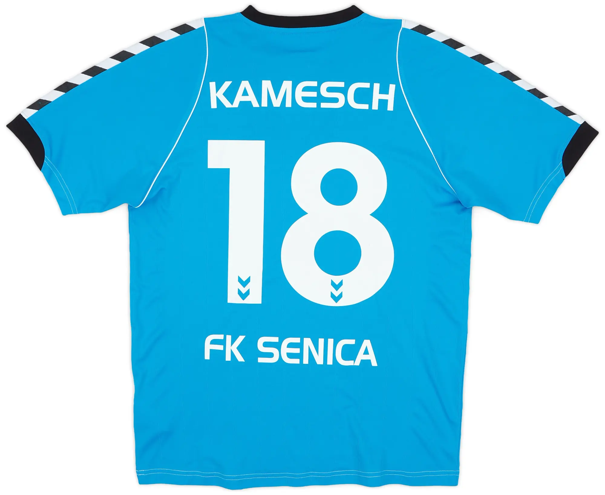 Hummel 2013-14 FK Senica Match Issue GK Shirt Kamesch #18