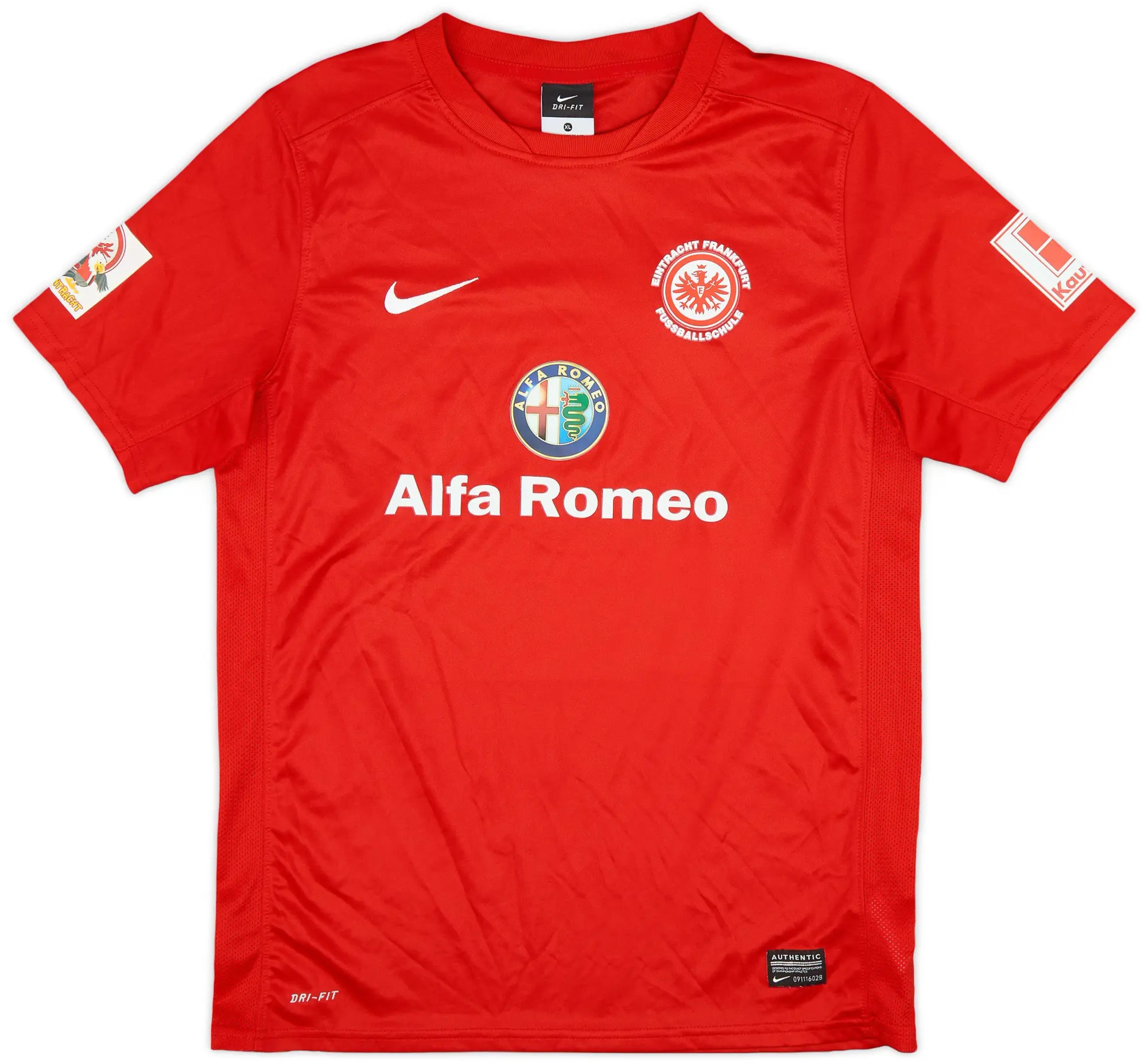 2015-16 Frankfurt Nike Training Shirt - 9/10 - (XL.Boys)