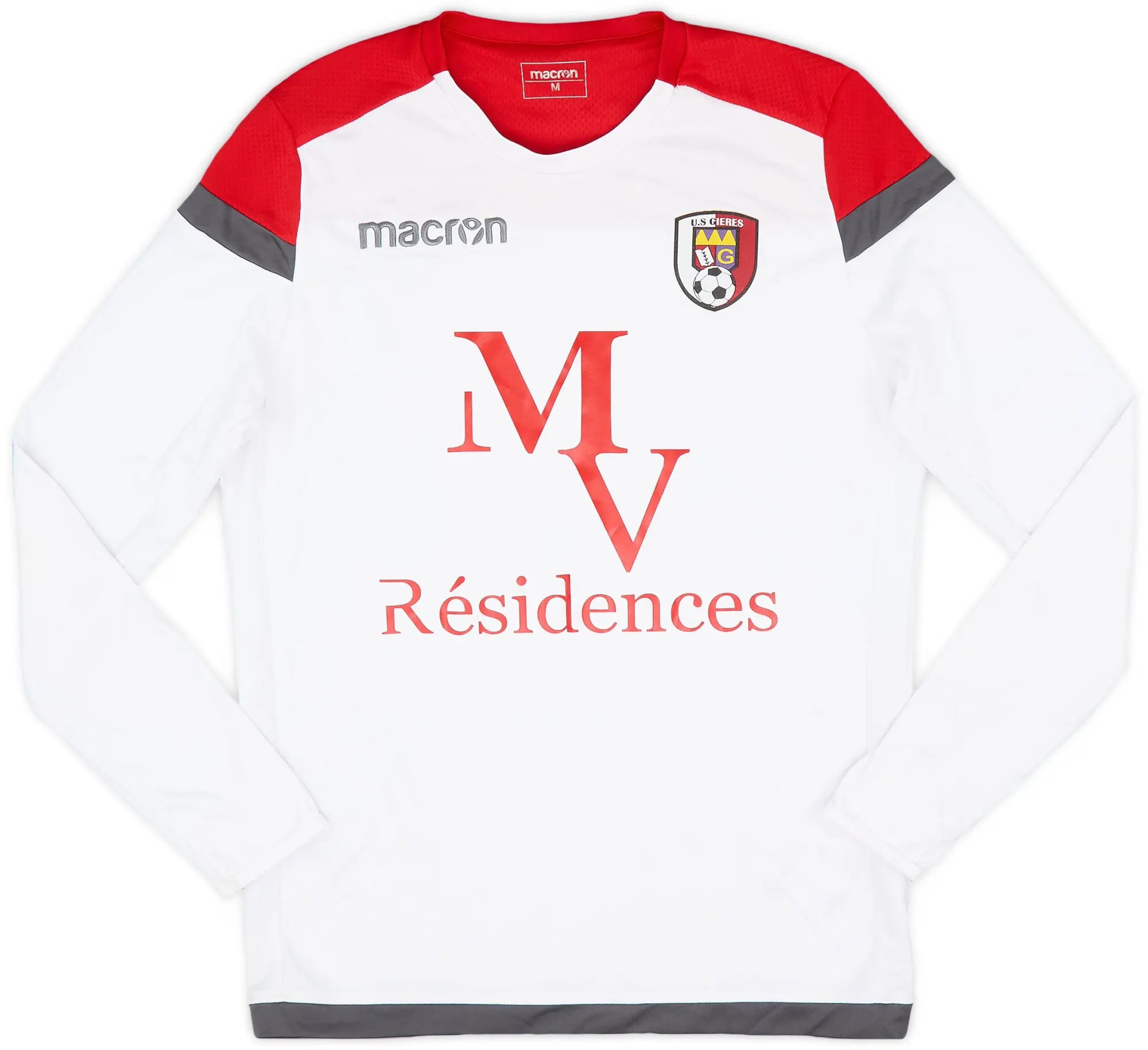Macron 2010s US Gieres Home L/S Shirt #11 - 7/10 - (M)