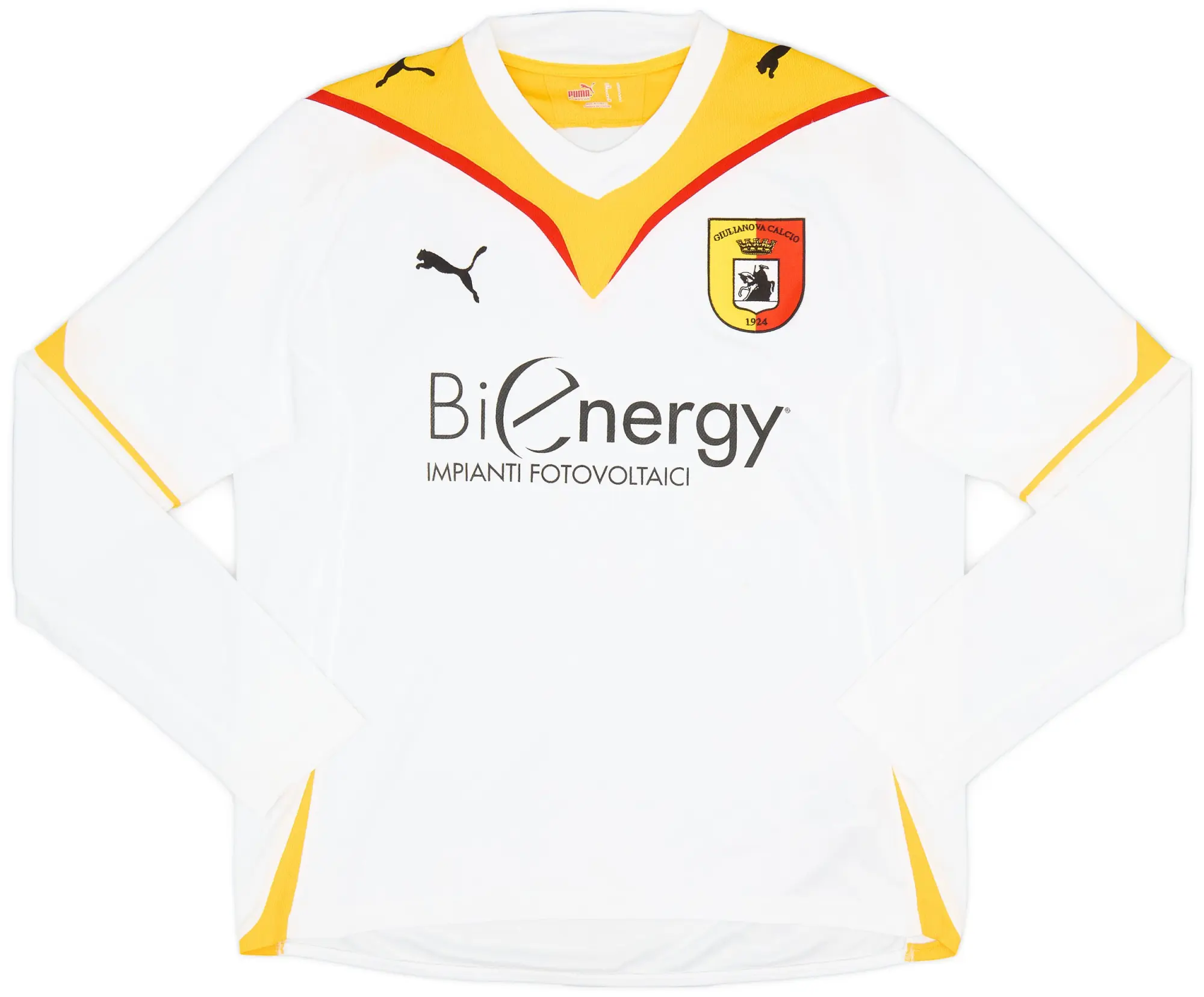 Puma 2009-10 Giulianova Calcio Away L/S Shirt - 9/10 - (L)