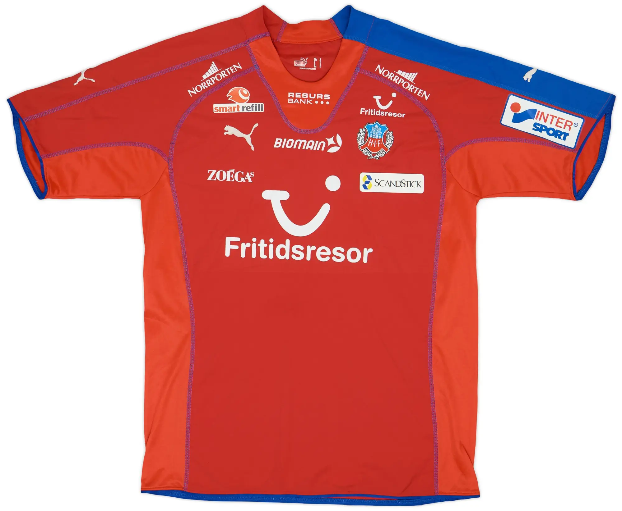 Puma 2006-07 Helsingborgs Home Shirt - 8/10 - (L)