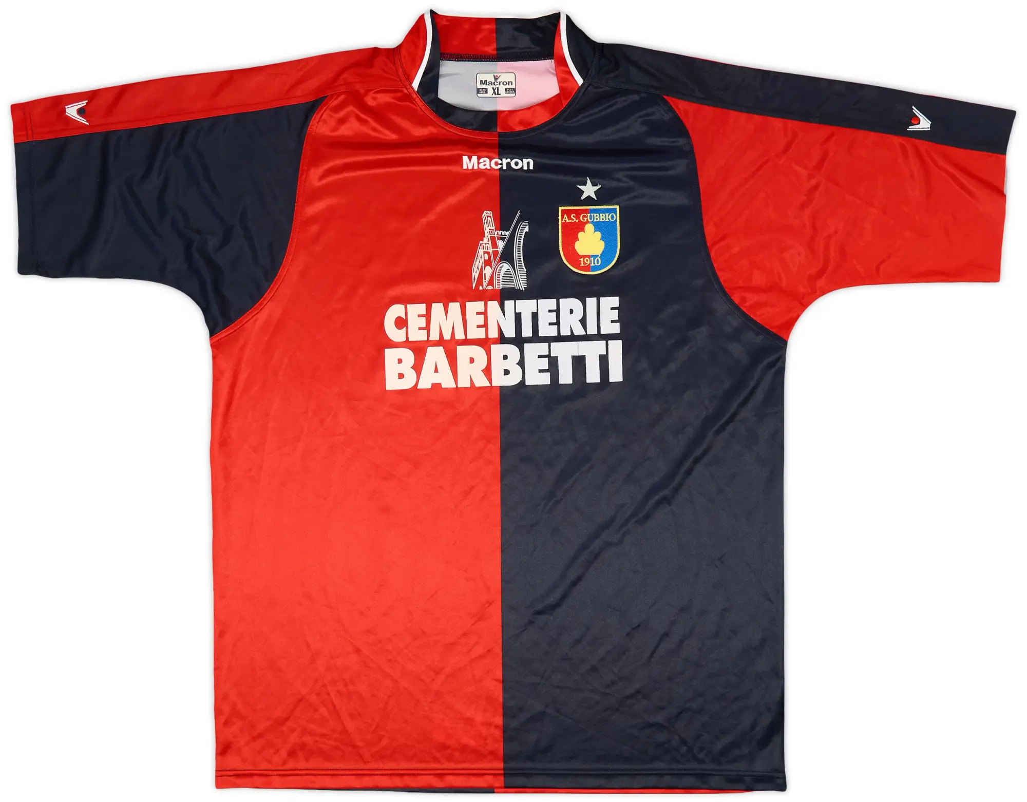Macron 2006-07 Gubbio Home Shirt - 8/10 - (XL)