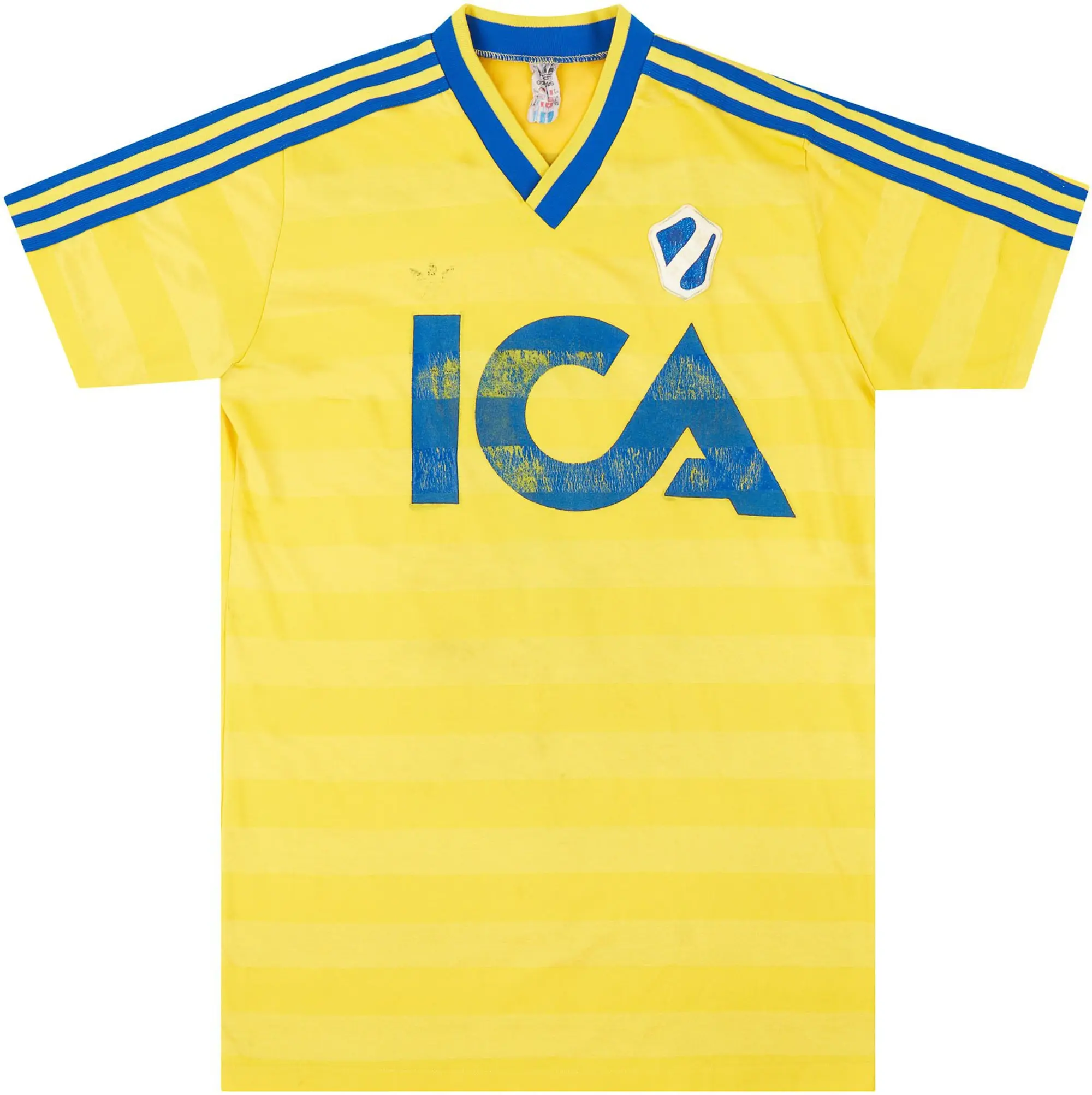 adidas 1989 Halmstads Match Issue Away Shirt #7
