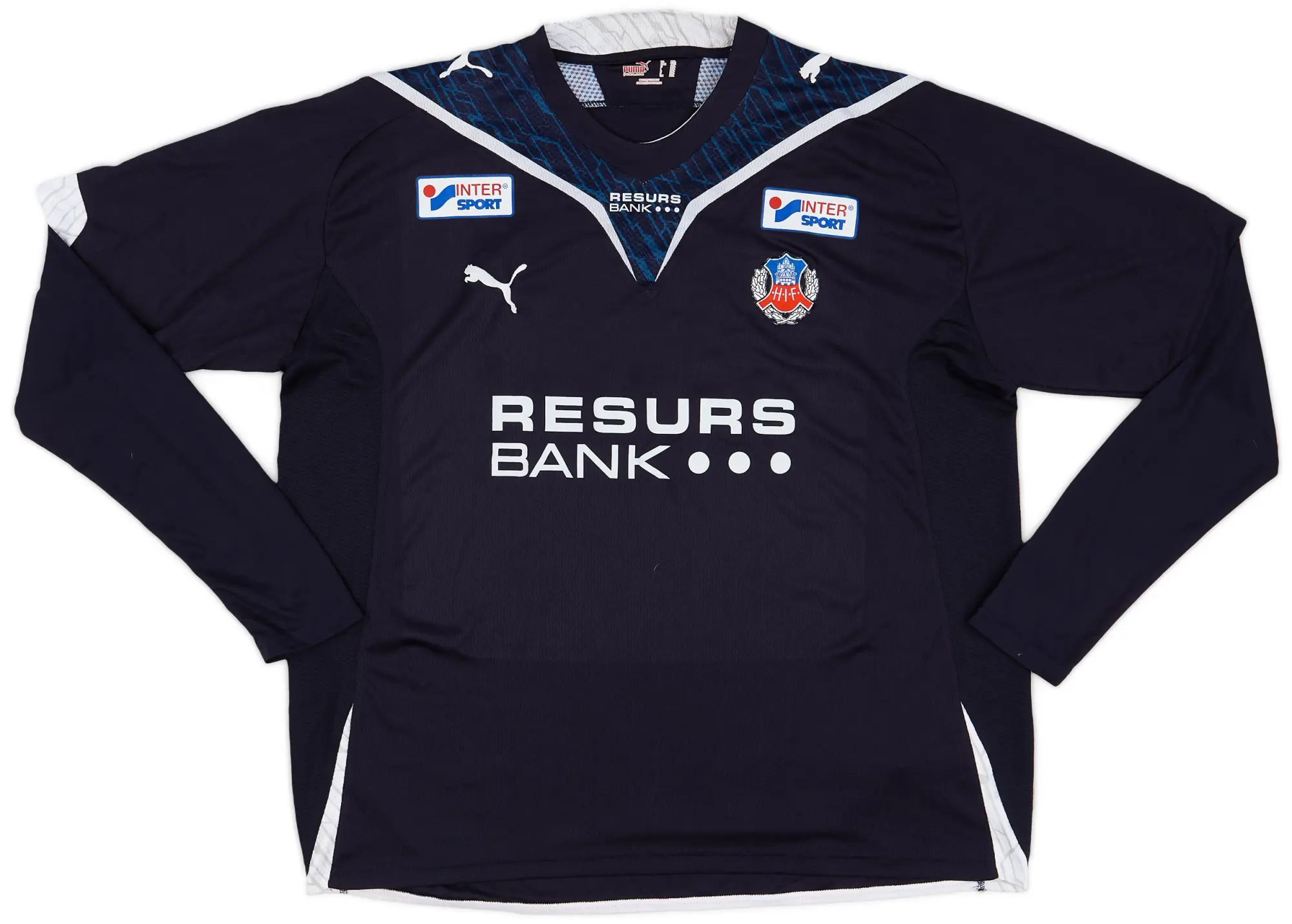 Puma 2009-10 Helsingborgs Away L/S Shirt - 8/10 - (XXL)