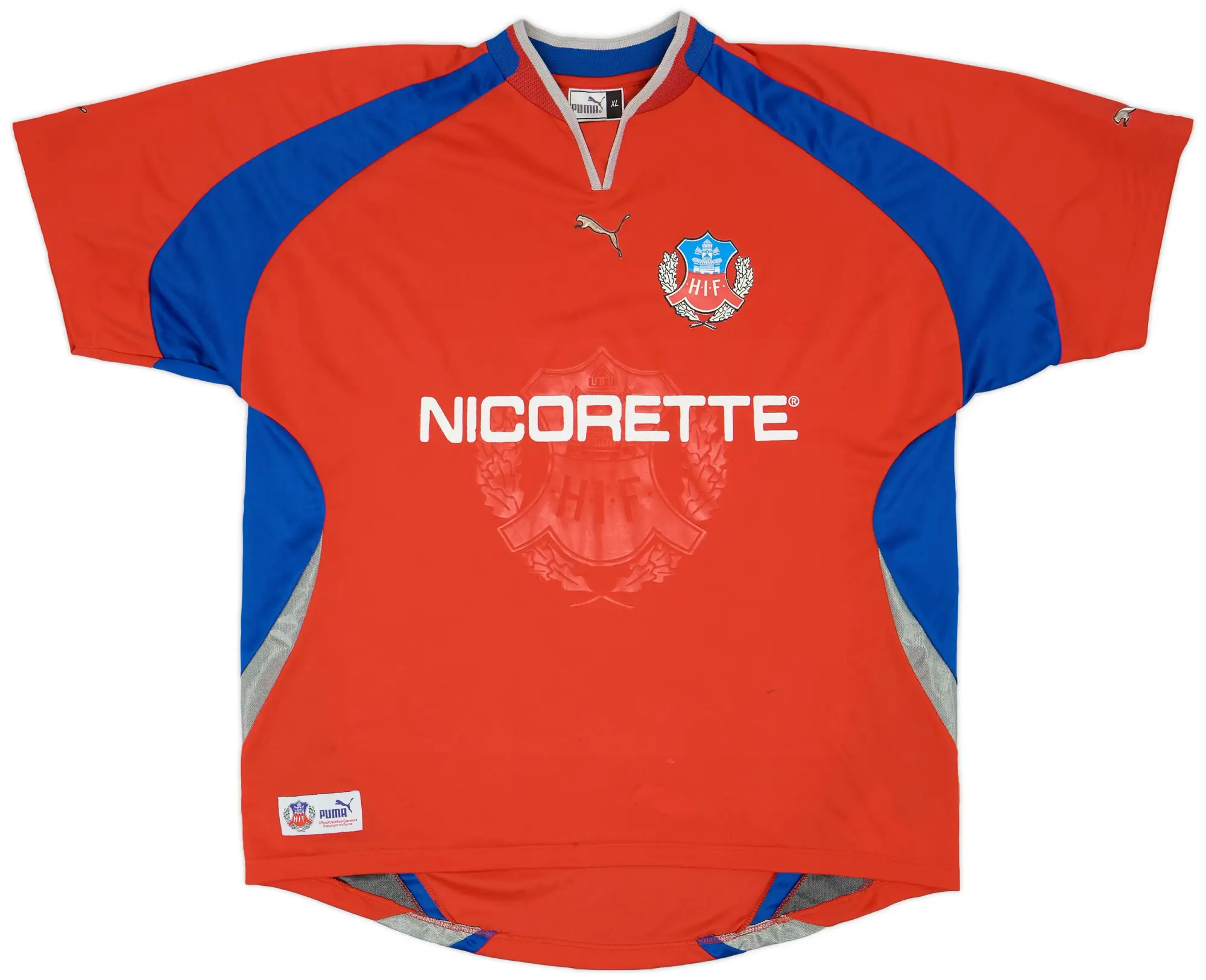 Puma 2001-02 Helsingborgs Home Shirt - 8/10 - (XL)