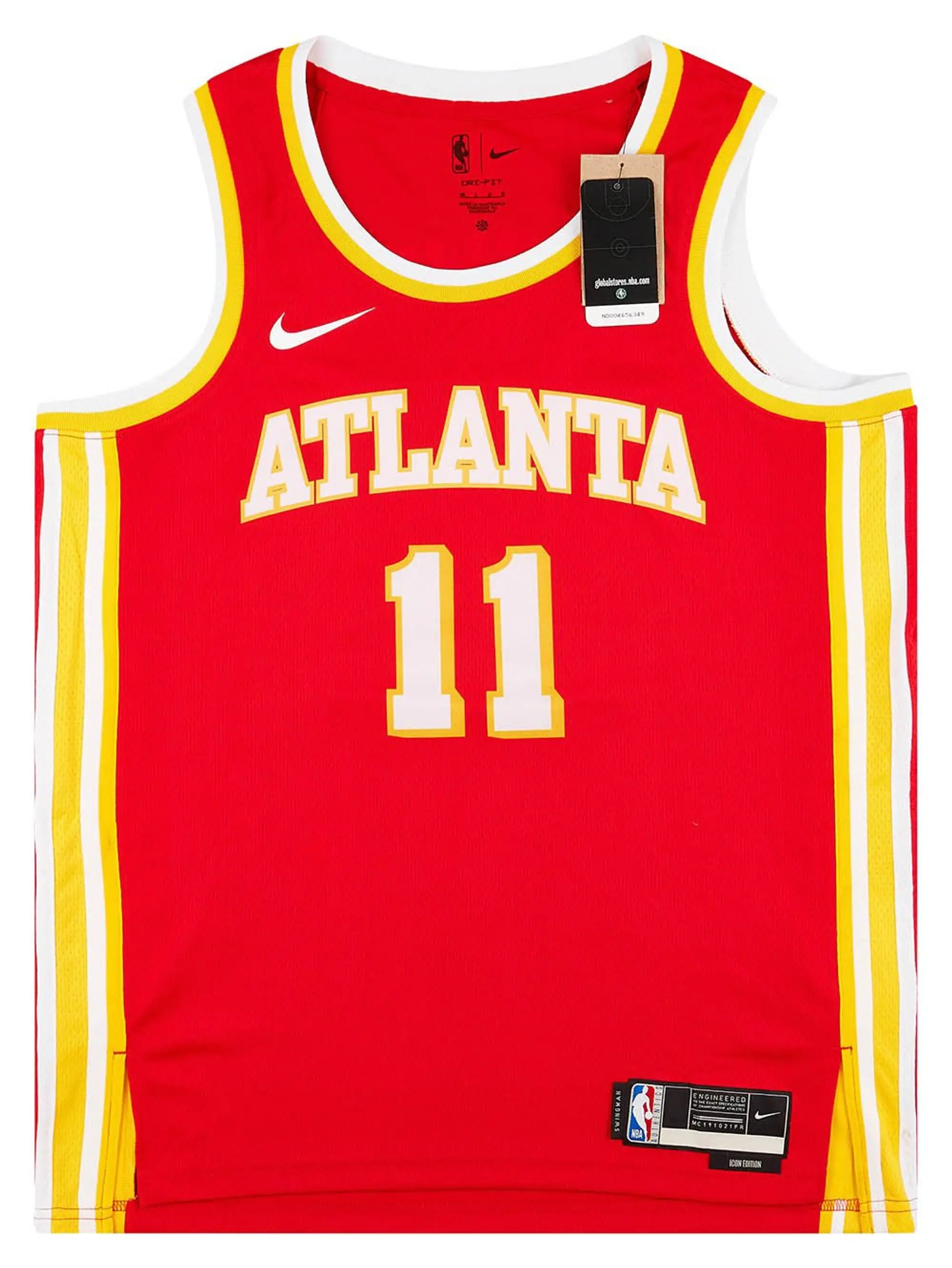 2020-23 Atlanta Hawks Young #11 Nike Swingman Away Jersey (XL)