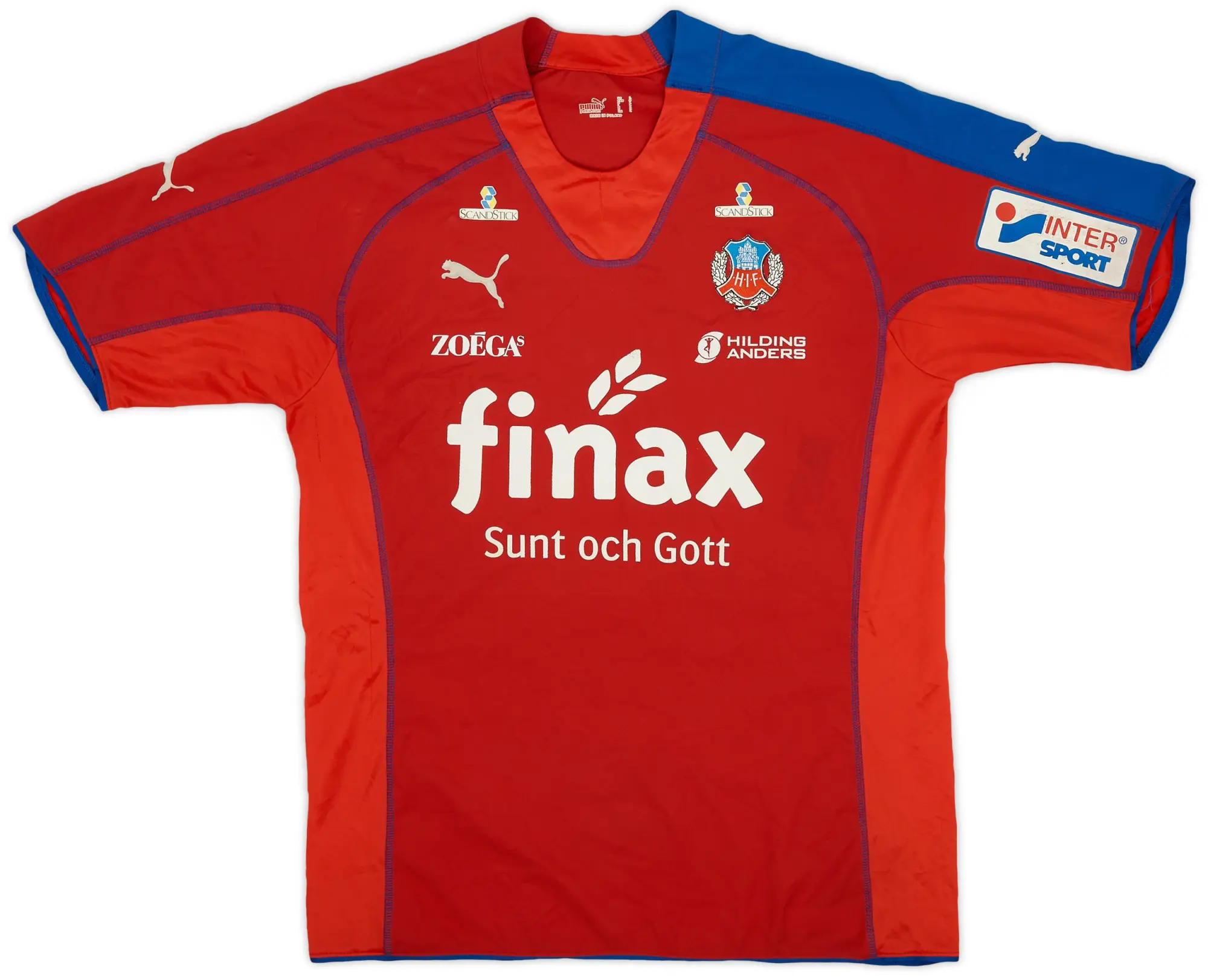 Puma 2006-07 Helsingborgs Home Shirt - 7/10 - (L)