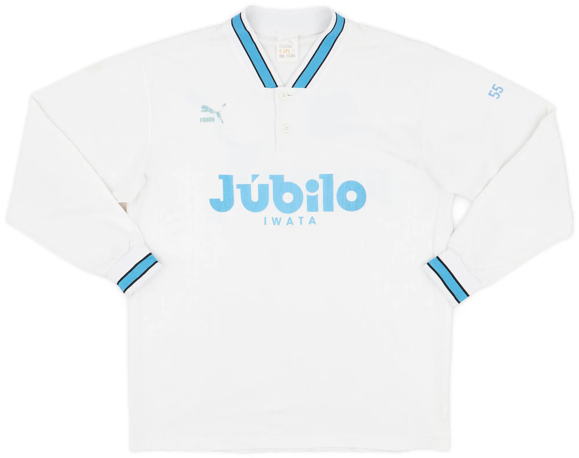 1993 Jubilo Iwata Puma Training L/S Shirt - 6/10 - (L)