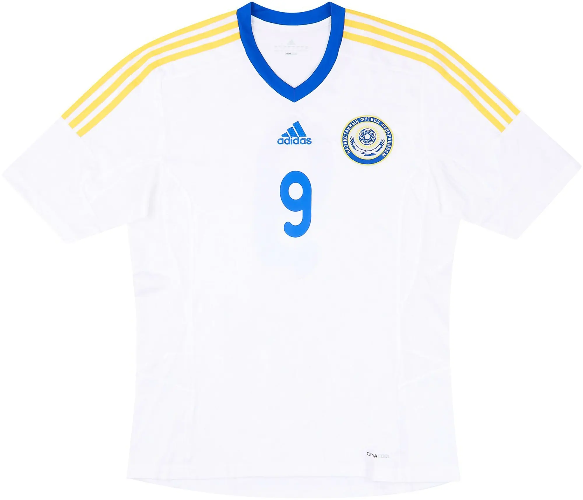 adidas 2014-15 Kazakhstan Third Shirt #9 - 6/10 - (M)