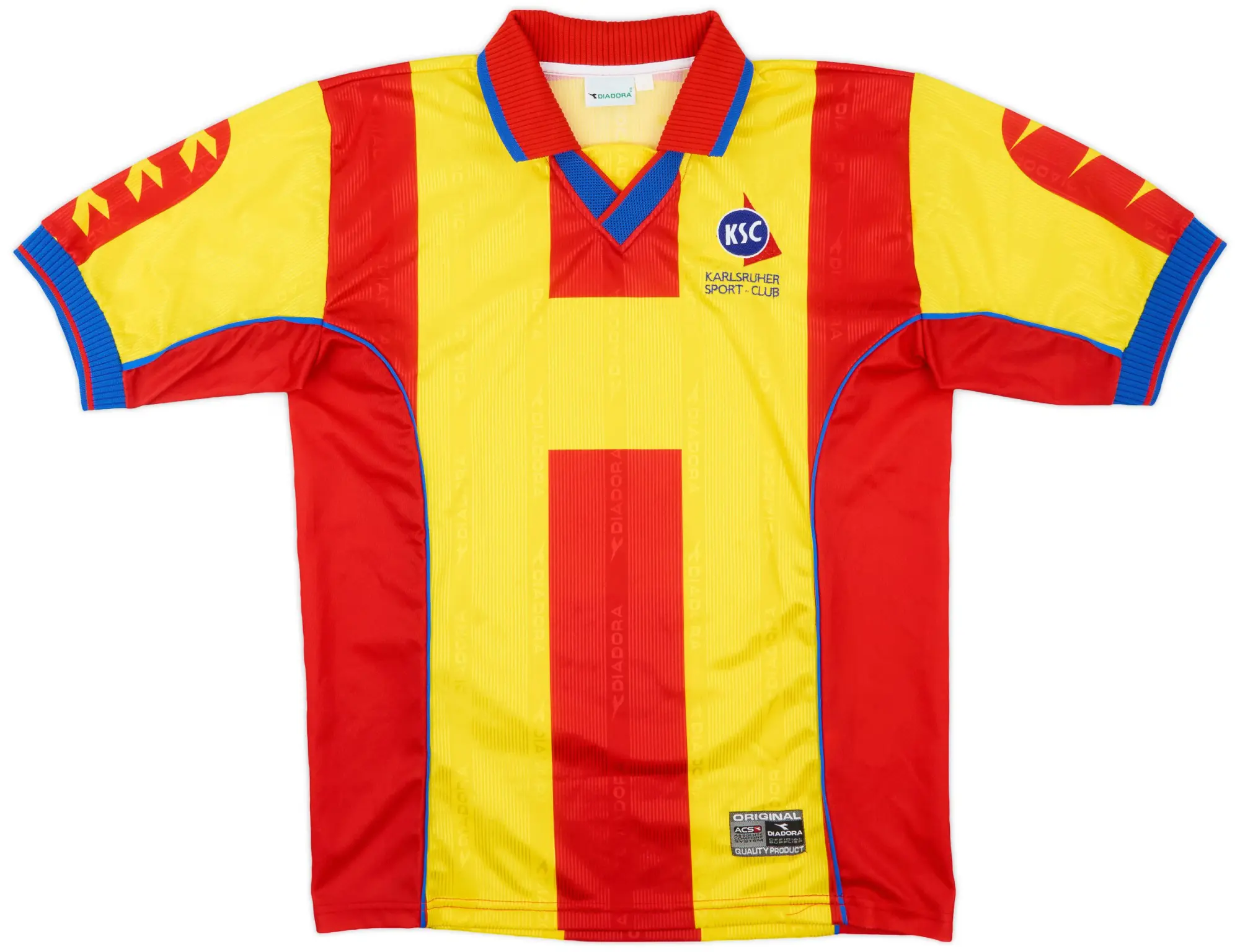 Diadora 1999-00 Karlsruhe Third Shirt - 9/10 - (L)