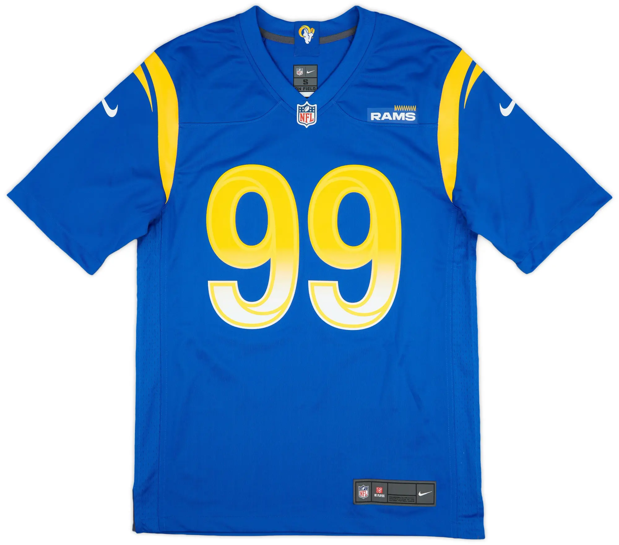 2020-23 LA Rams Donald #99 Nike Game Home Jersey (S)