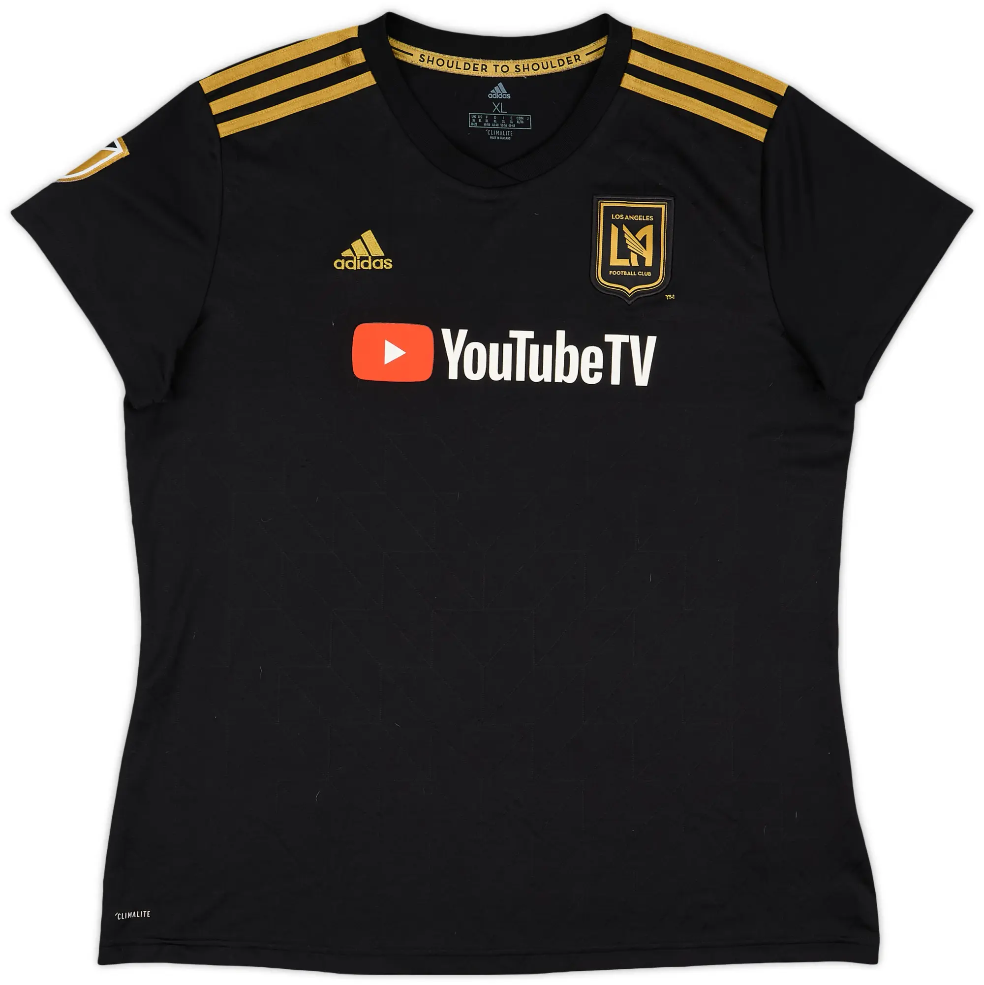 adidas 2018 LA FC Home Shirt - 9/10 - (Women's XL)