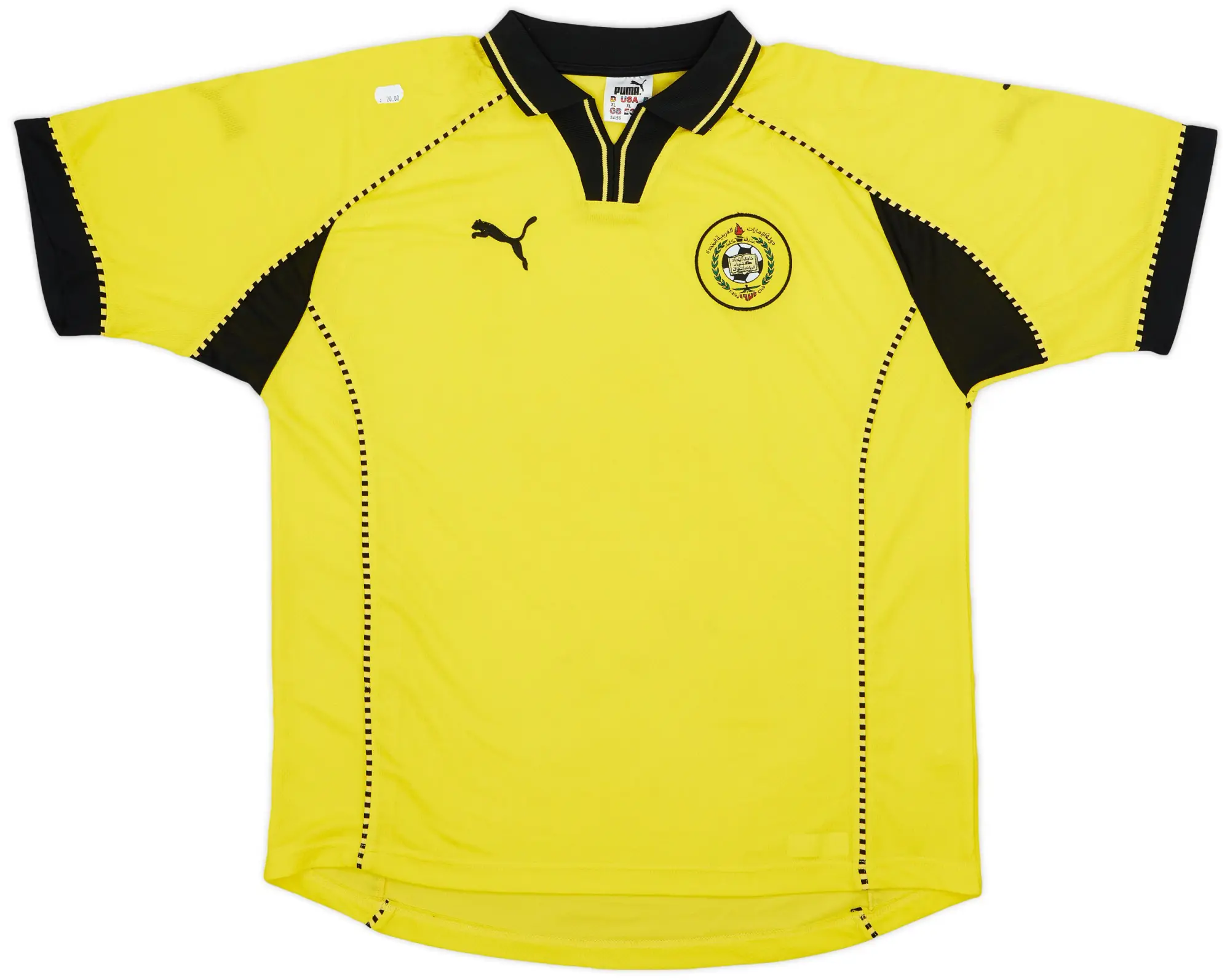 Puma 1998-99 Al-Ittihad Kalba Home Shirt - 8/10 - (XL)