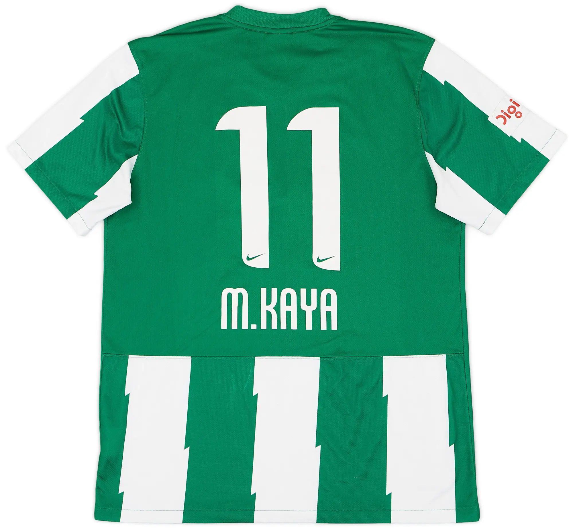 Nike 2012-13 Kirklarelispor Away Shirt M. Kaya #11 - 7/10 - (L)