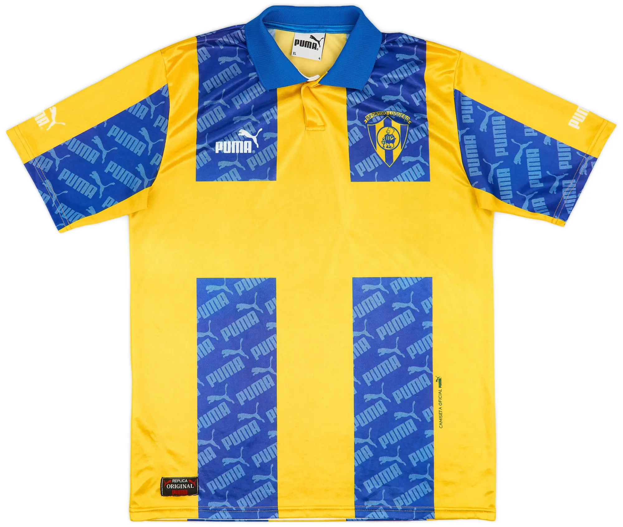 Puma 1999 Sportivo Luqueno Home Shirt - 8/10 - (XL)