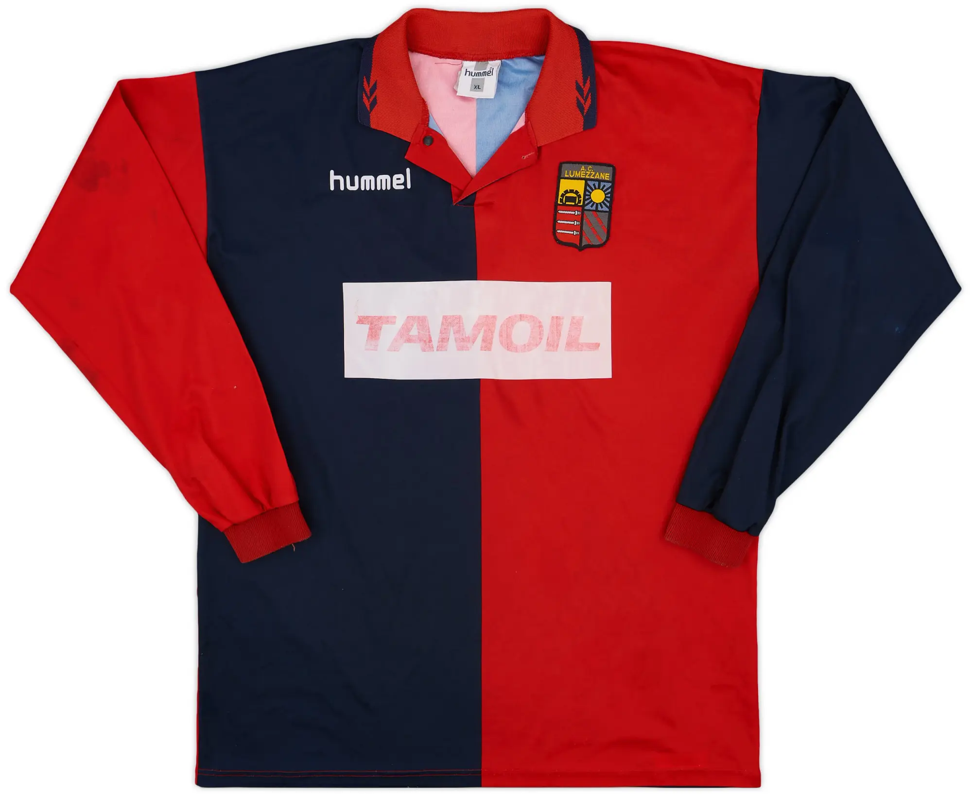 Hummel 1998-99 Lumezzane Home L/S Shirt #15 - 5/10 - (XL)