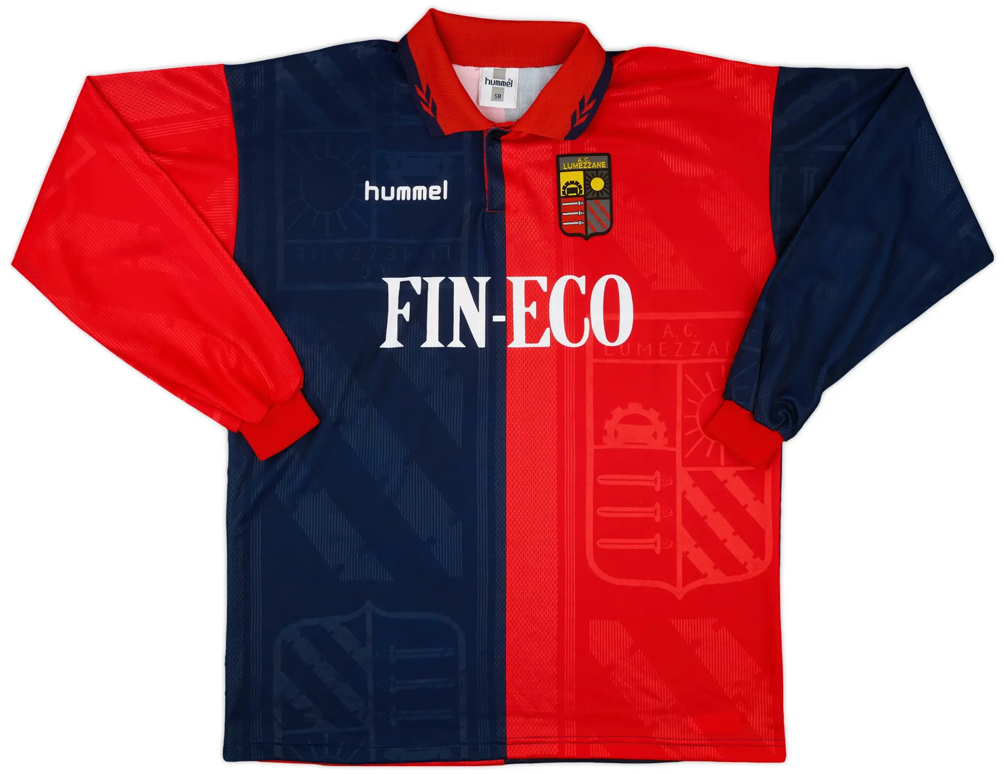 Hummel 1997-98 AC Lumezzane Home L/S Shirt - 9/10 - (XL)