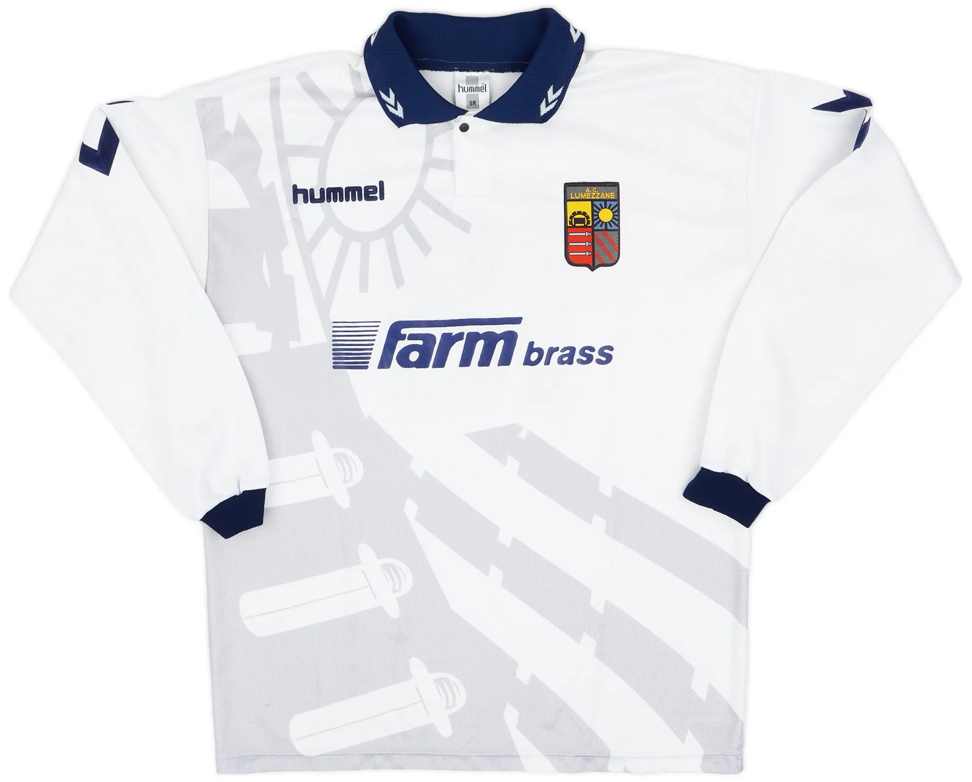Hummel 1997-99 Lumezzane Match Issue Fourth Shirt #18