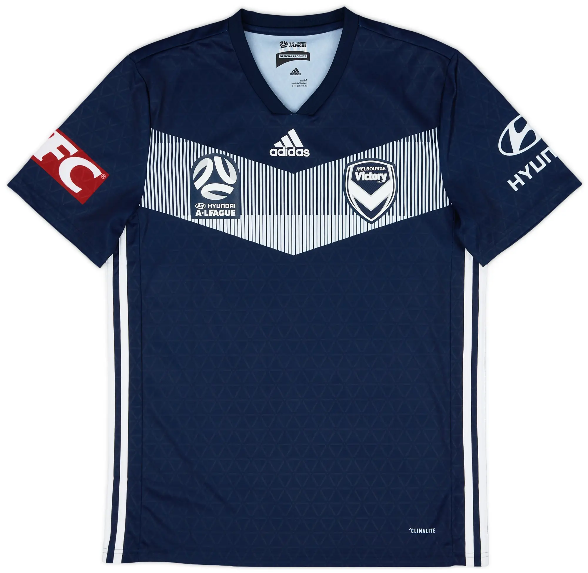 adidas 2019-20 Melbourne Victory Home Shirt - 8/10 - (M)