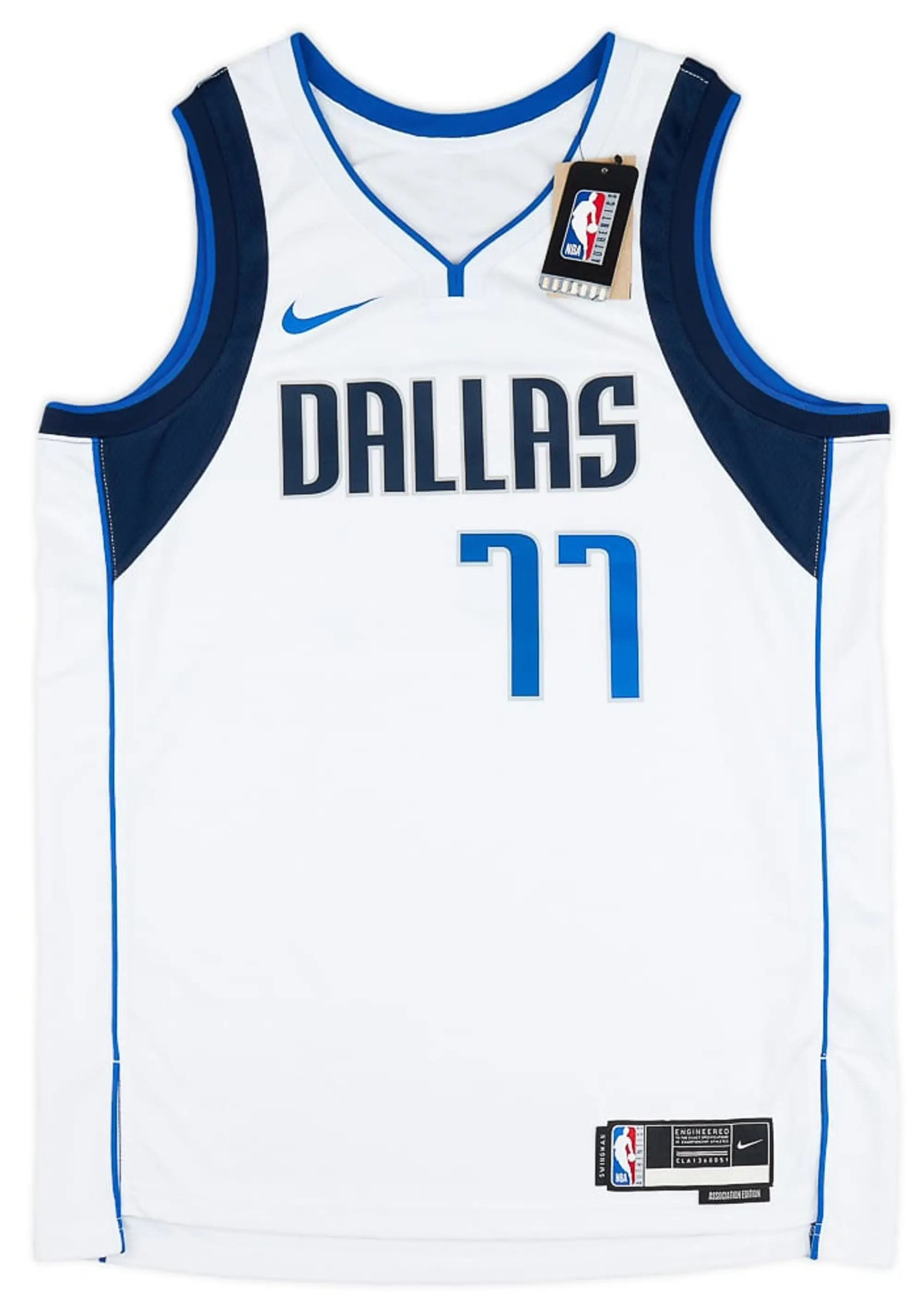 2018-24 Dallas Mavericks Doncic #77 Nike Swingman Home Jersey (S)