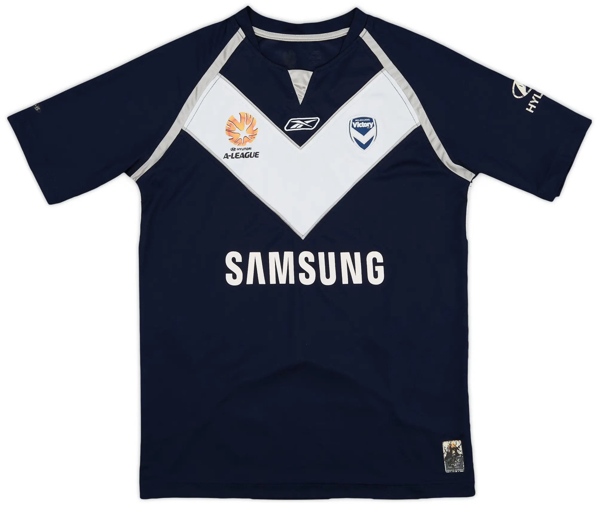 Reebok 2007-08 Melbourne Victory Home Shirt - 6/10 - (XL.Boys)