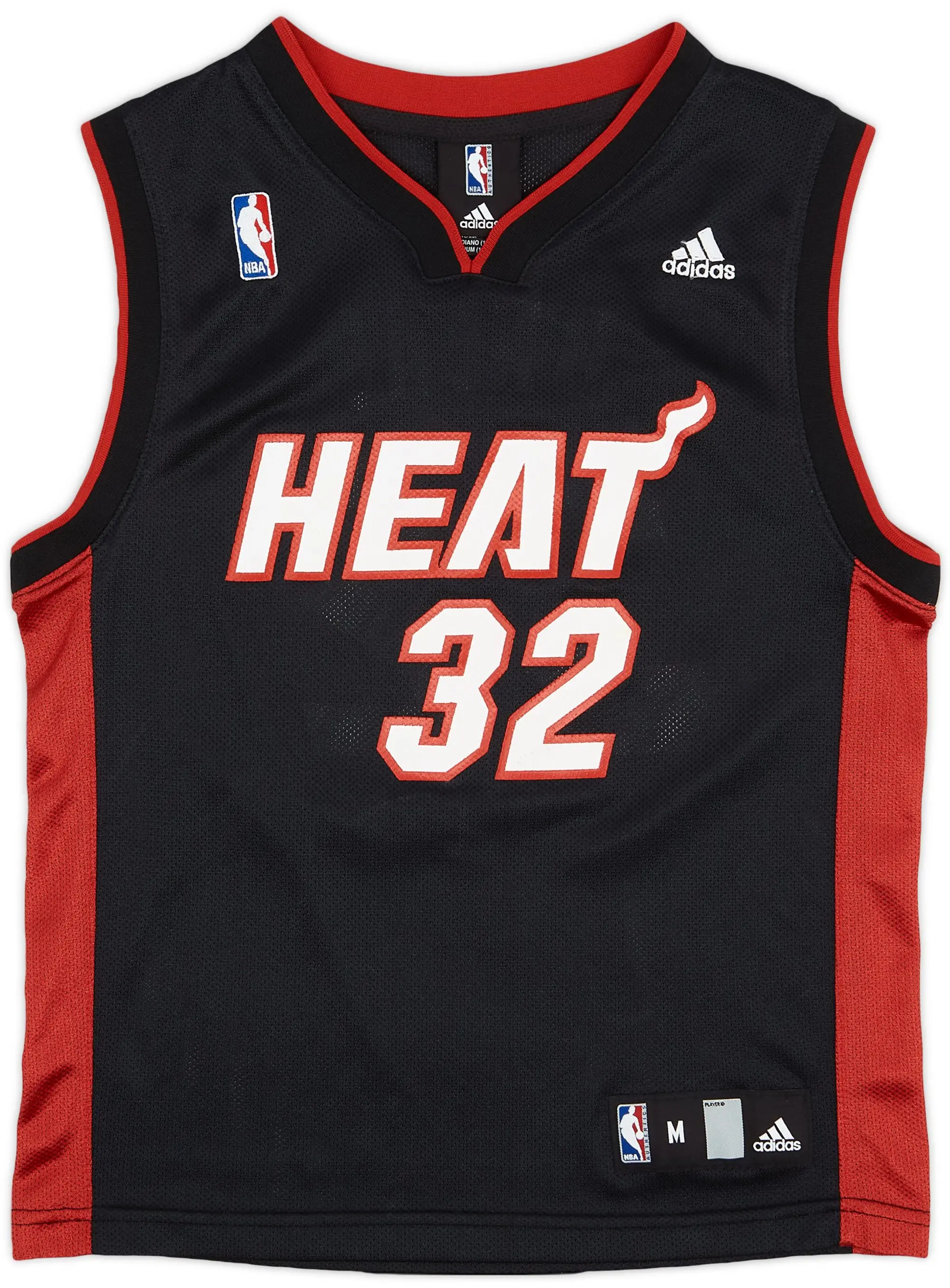2006-07 Miami Heat O'Neal #32 adidas Away Jersey - 9/10 - (M.Boys)
