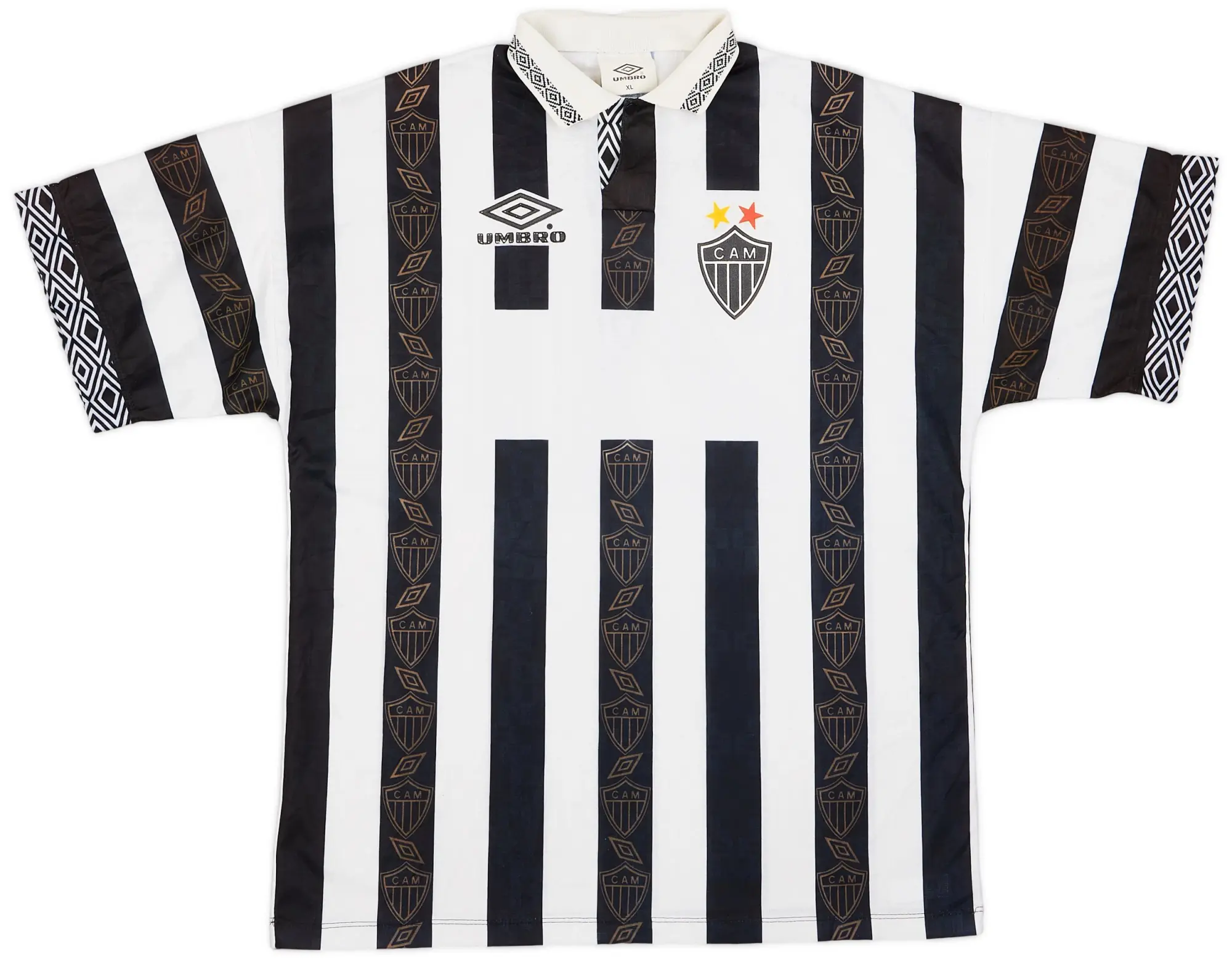 Umbro 1994 Atletico Mineiro Home Shirt #20 - 7/10 - (XL)