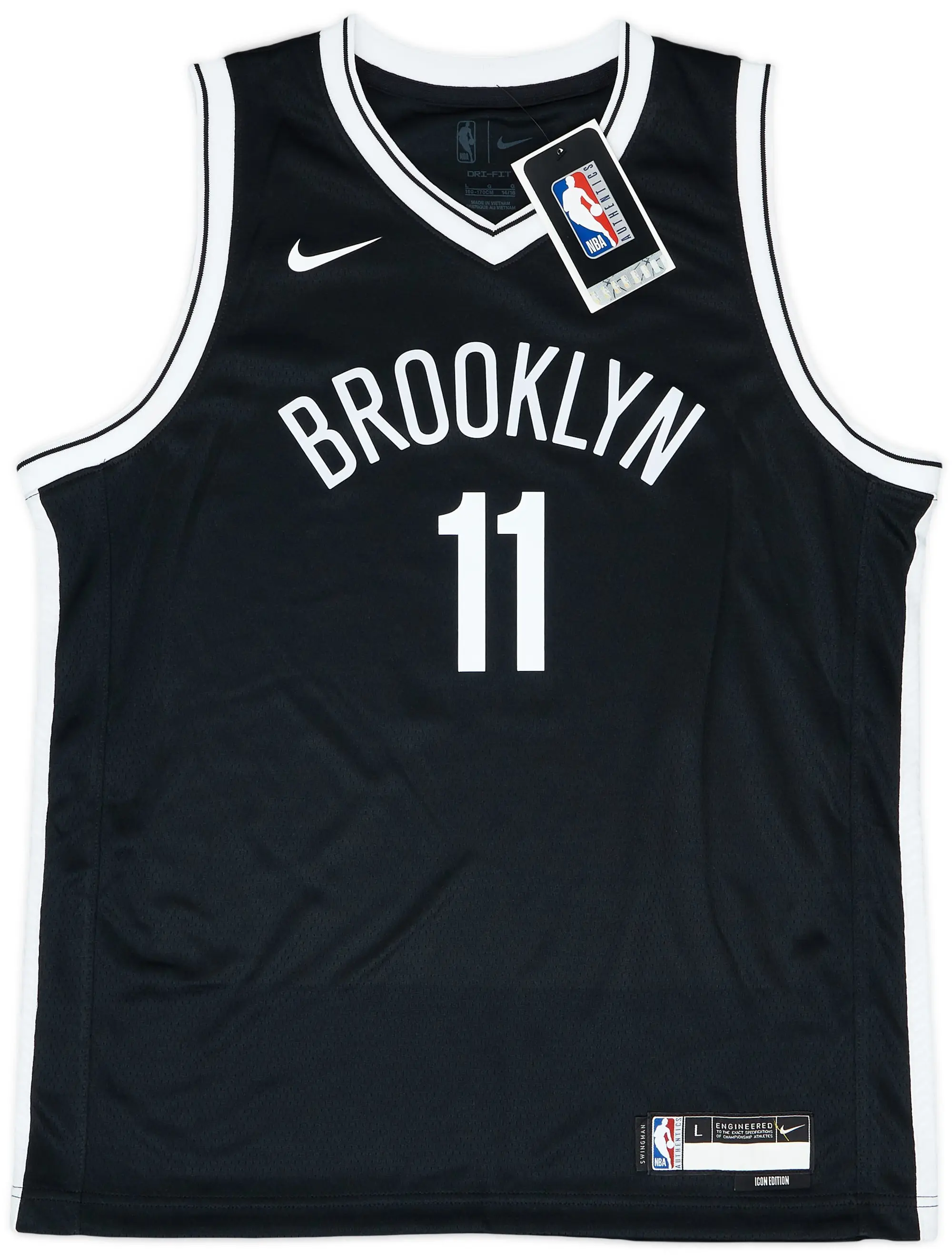 2019-23 Brooklyn Nets Irving #11 Nike Swingman Away Jersey (L.Boys)