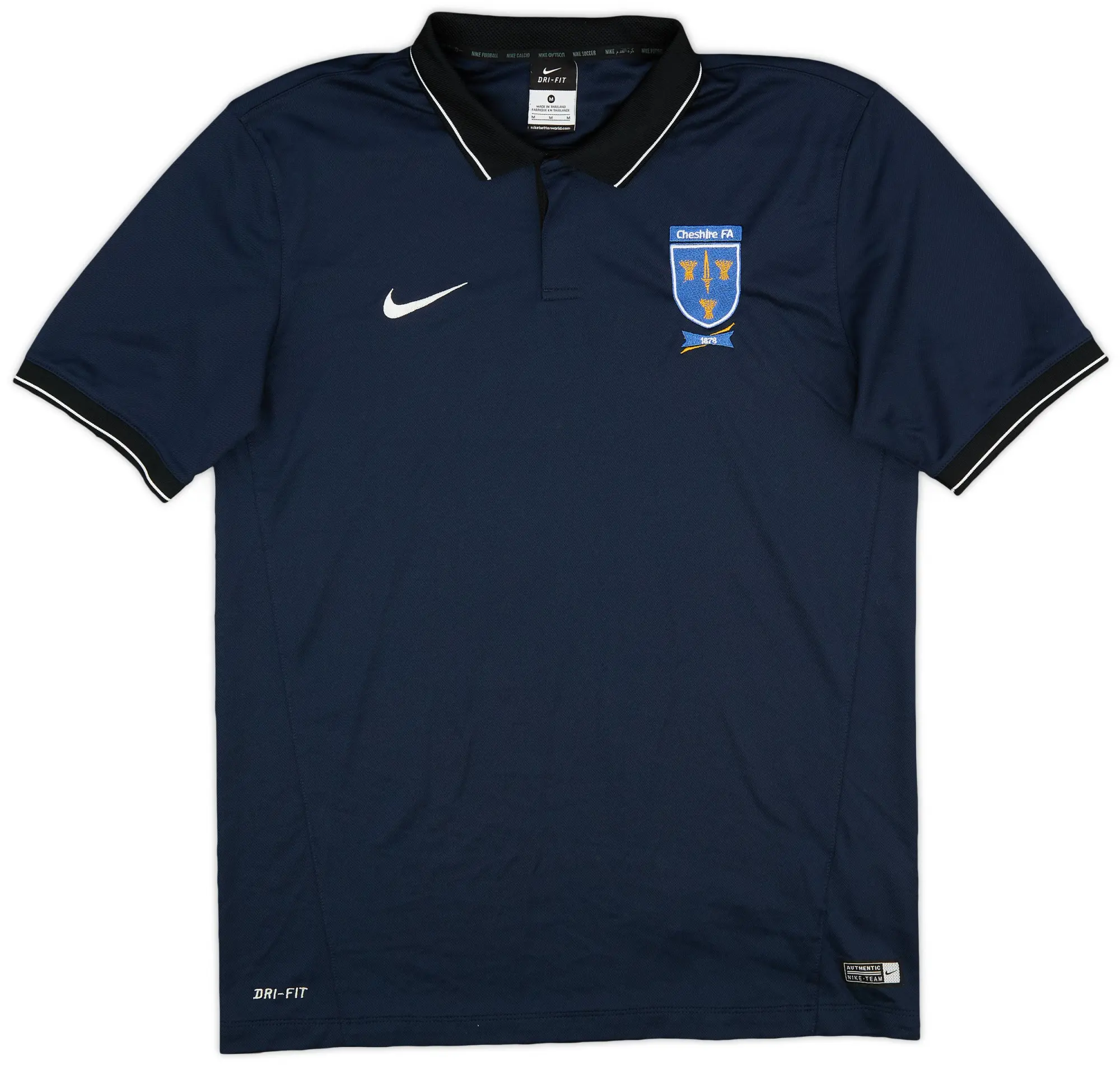 2015-16 Cheshire FA Nike Polo Shirt - 8/10 - (M)