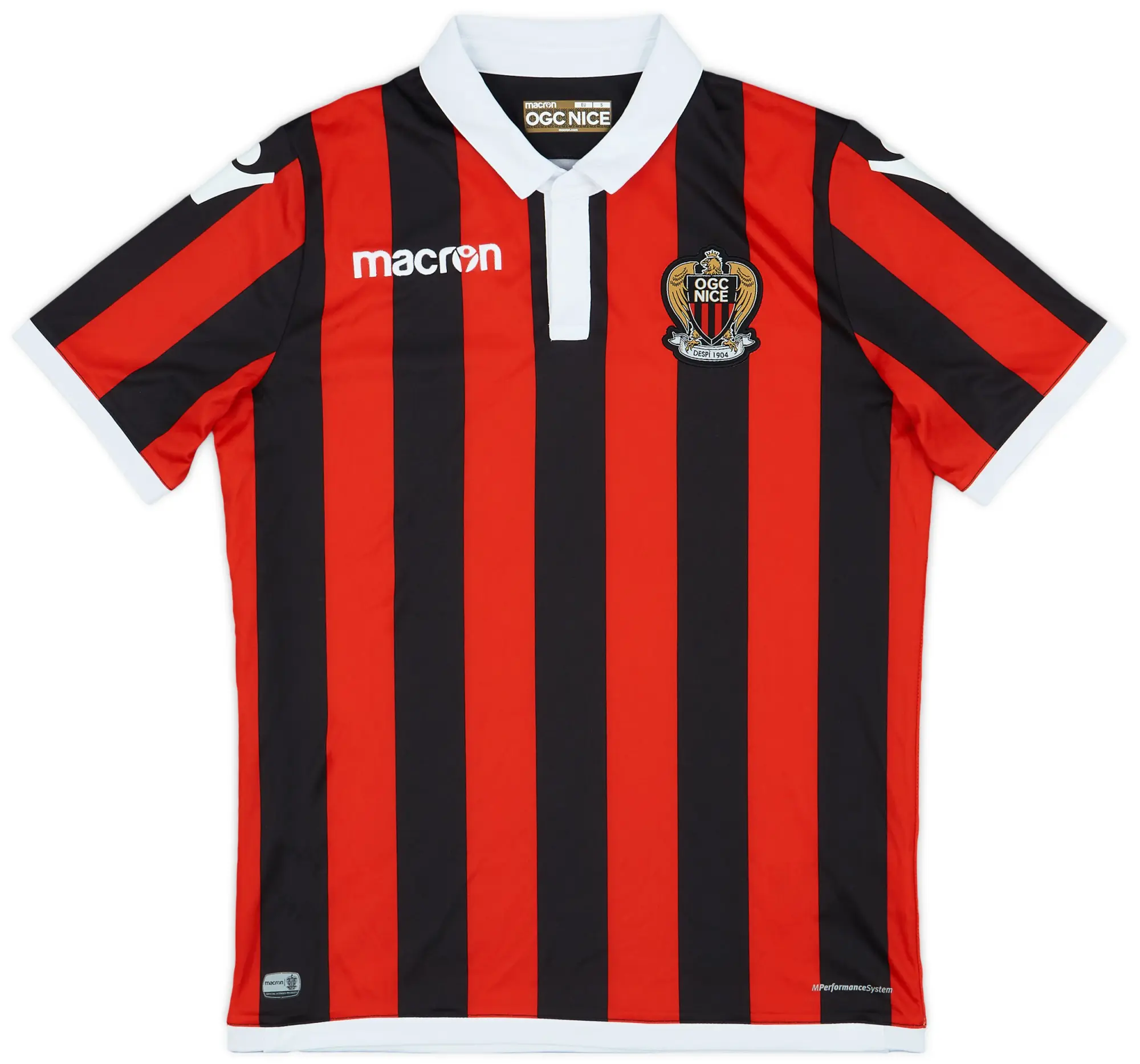 Macron 2018-19 Nice Home Shirt - 8/10 - (S)