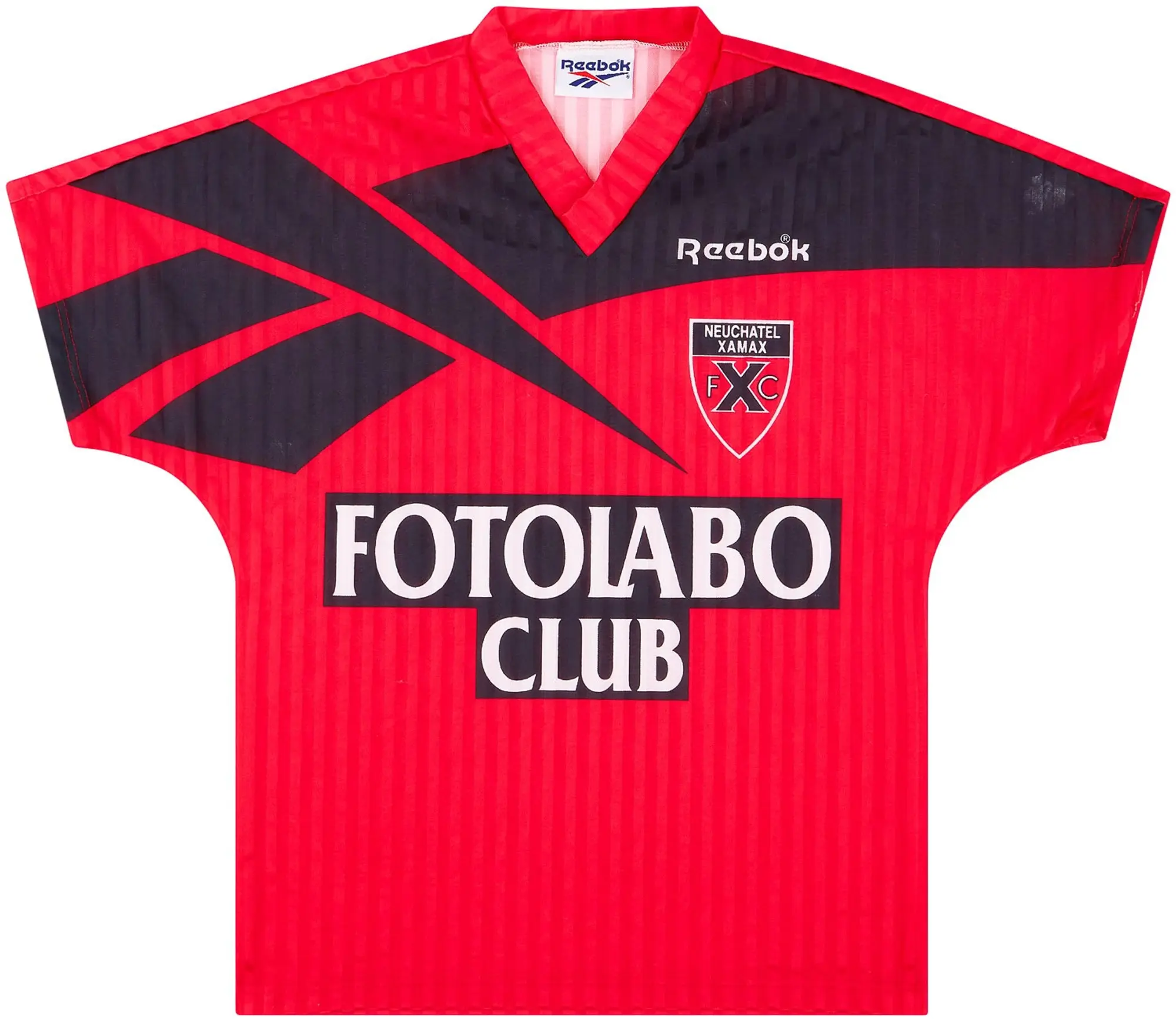 Reebok 1993-94 Neuchatel Xamax Home Shirt - 8/10 - (XS)