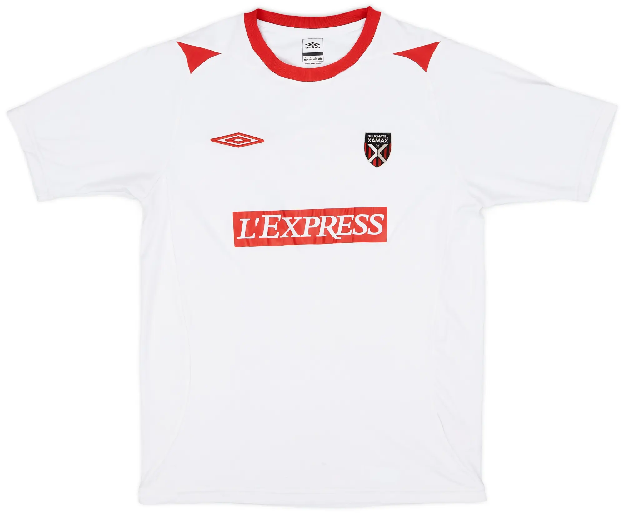 2011-12 Neuchatel Xamax Umbro Training Shirt - 6/10 - (S)