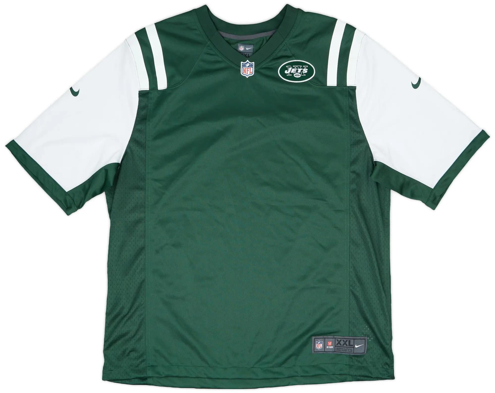 2012-18 New York Jets Nike Game Home Jersey - 10/10 - (XXL)