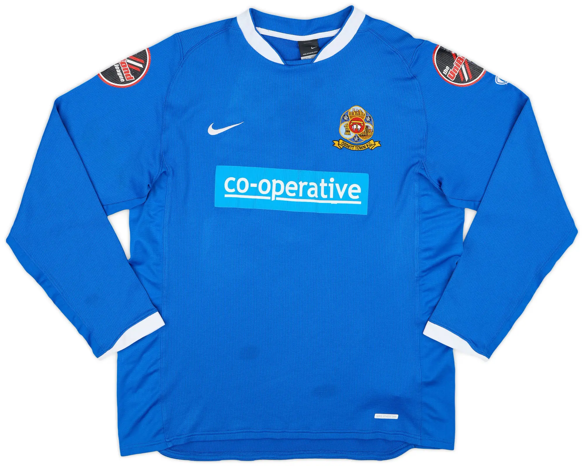 Nike 2006-07 Ossett Town Home L/S Shirt #3 - 6/10 - (XL)