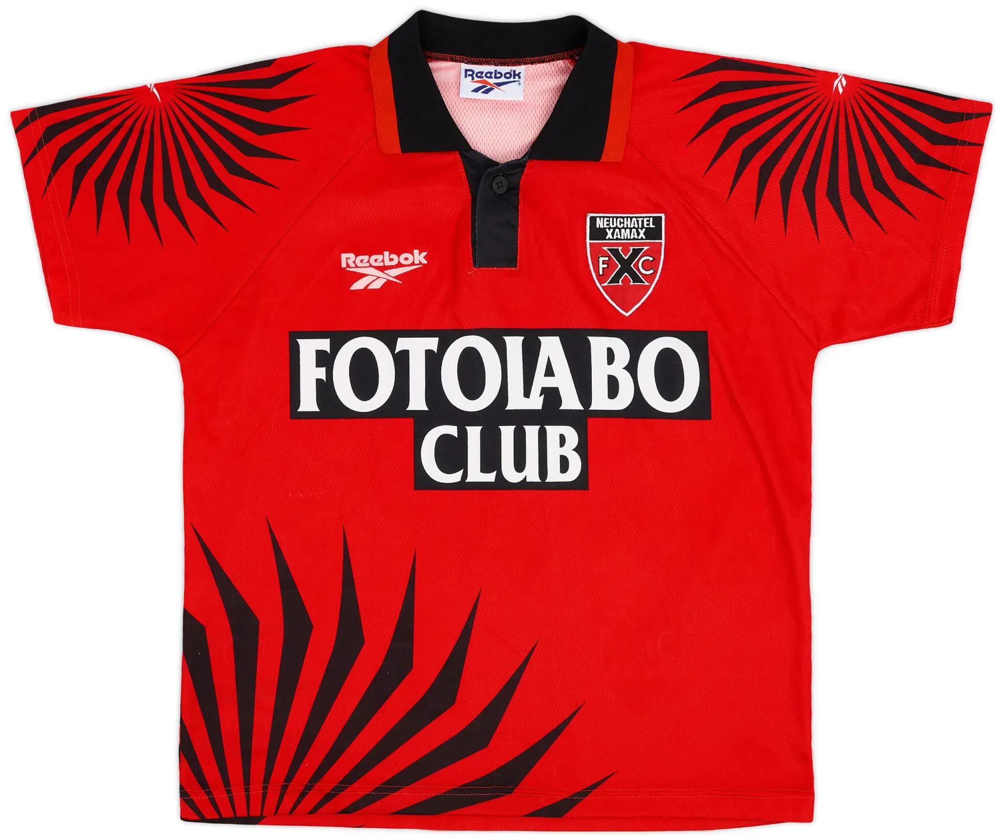 Reebok 1998-99 Neuchatel Xamax Home Shirt - 9/10 - (XS)